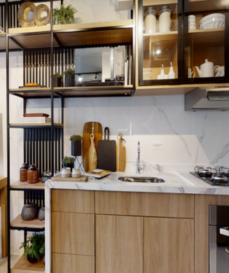 Living In Nova Klabin 27m²