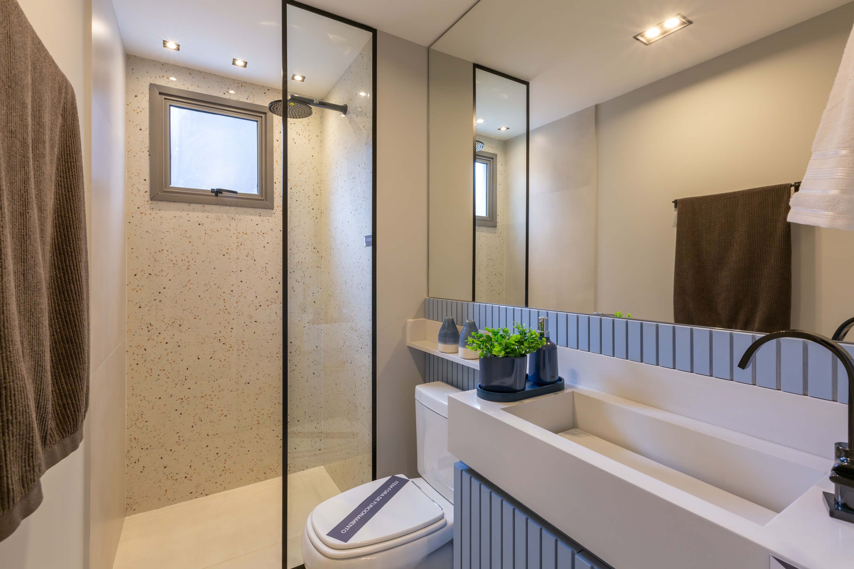 Foto Real Apartamento Decorado 100 m² | Banheiro