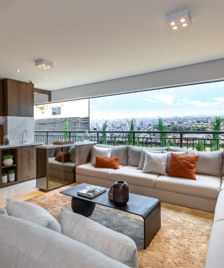 Vídeo do decorado de 125m²