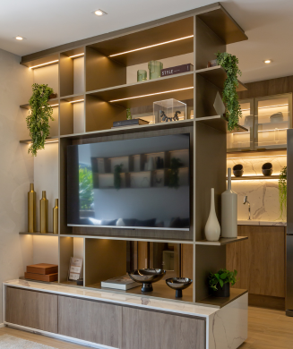 Imagem do apartamento do decorado de 108m²