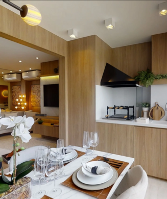 Tour do decorado de 67m²