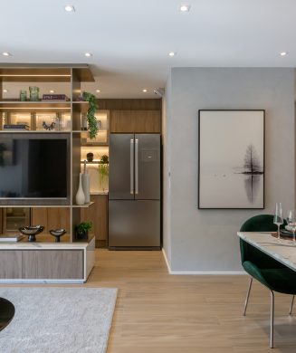 Imagem do apartamento do decorado de 108m²