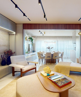 Tour apartamento de 115m²