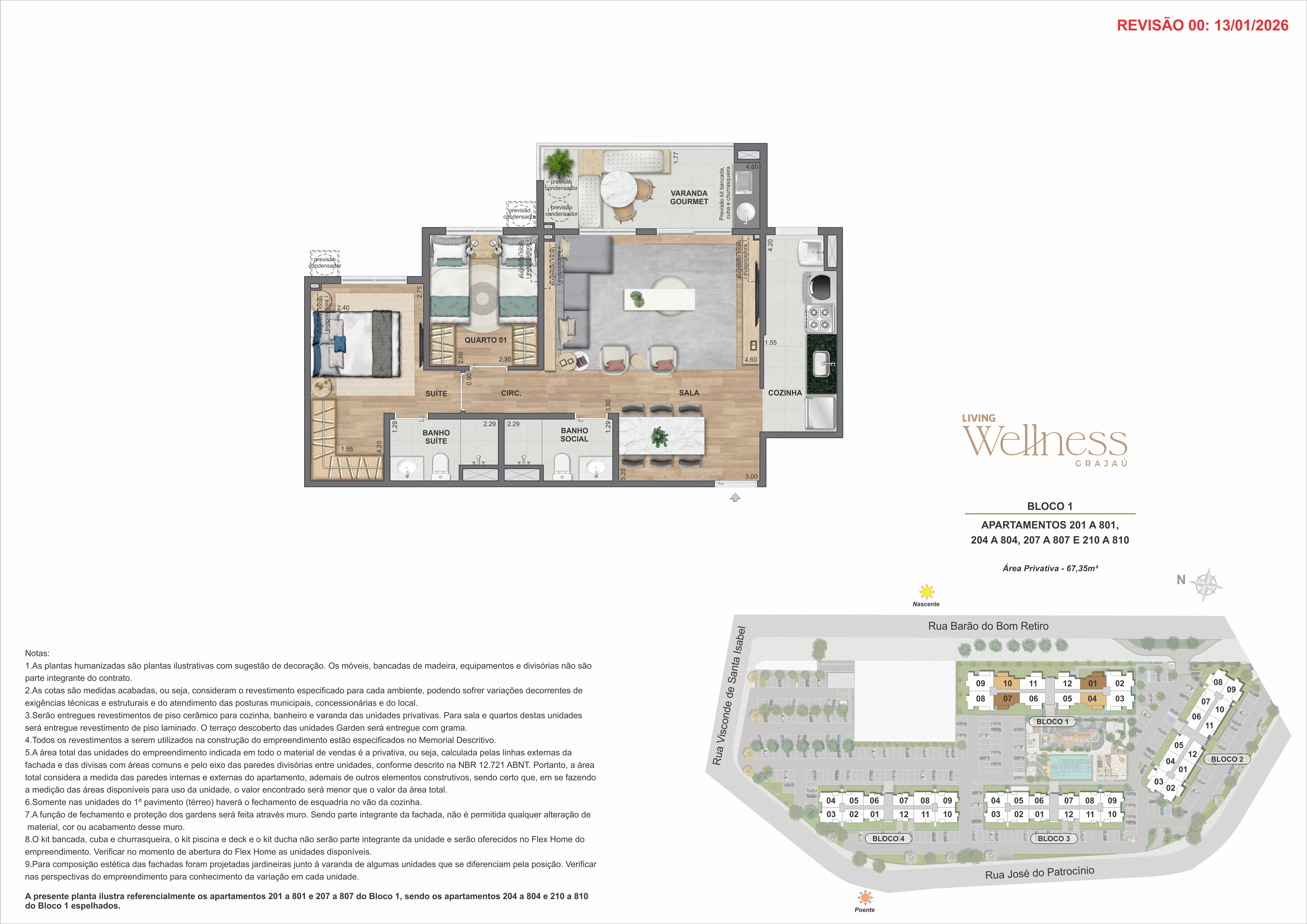 2 QUARTOS - B1 AP01 SALA AMPLIADA