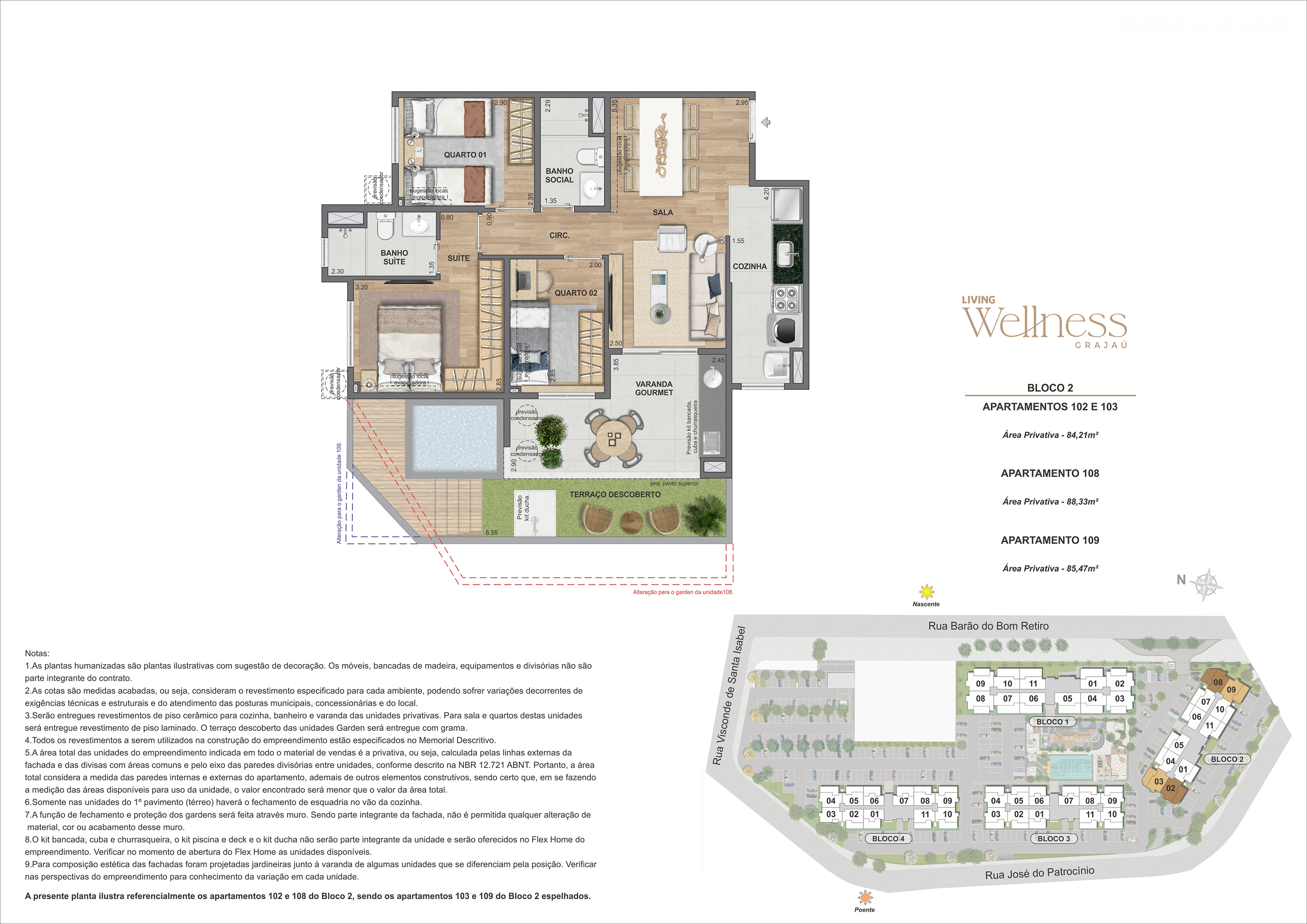 3 QUARTOS - B2 AP102