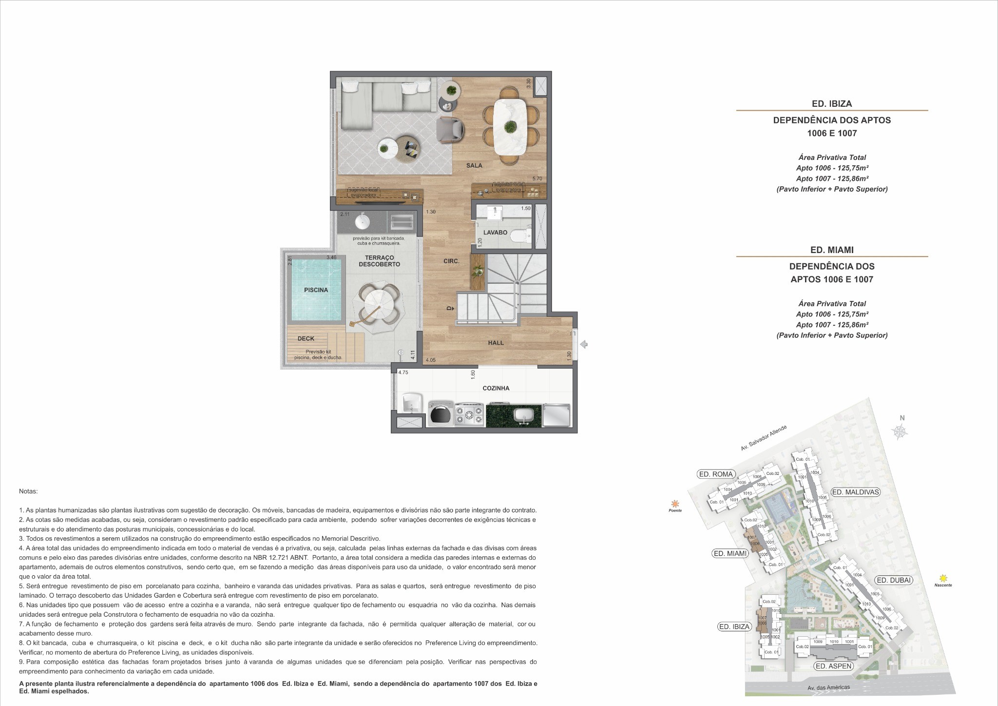 3 QUARTOS - B2 CB 1006B- Pvto Superior