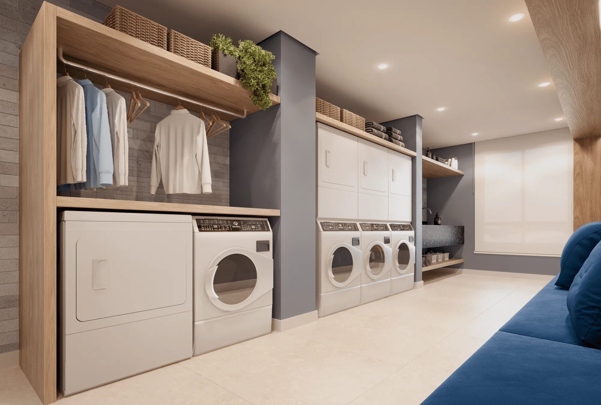Perspectiva Ilustrada do Laundry
