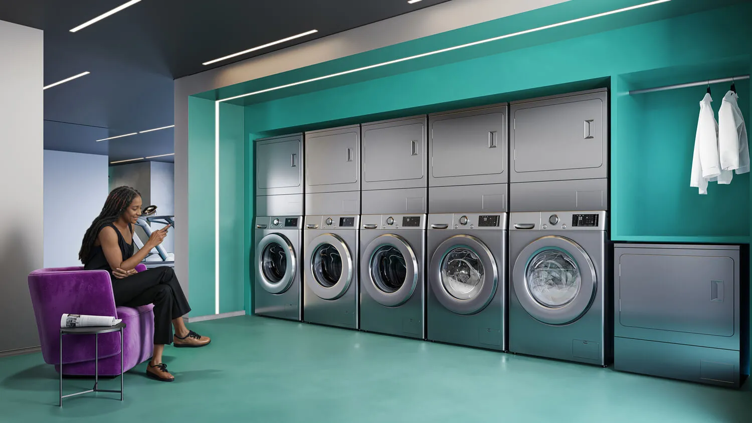 Perspectiva Ilustrada da Laundry
