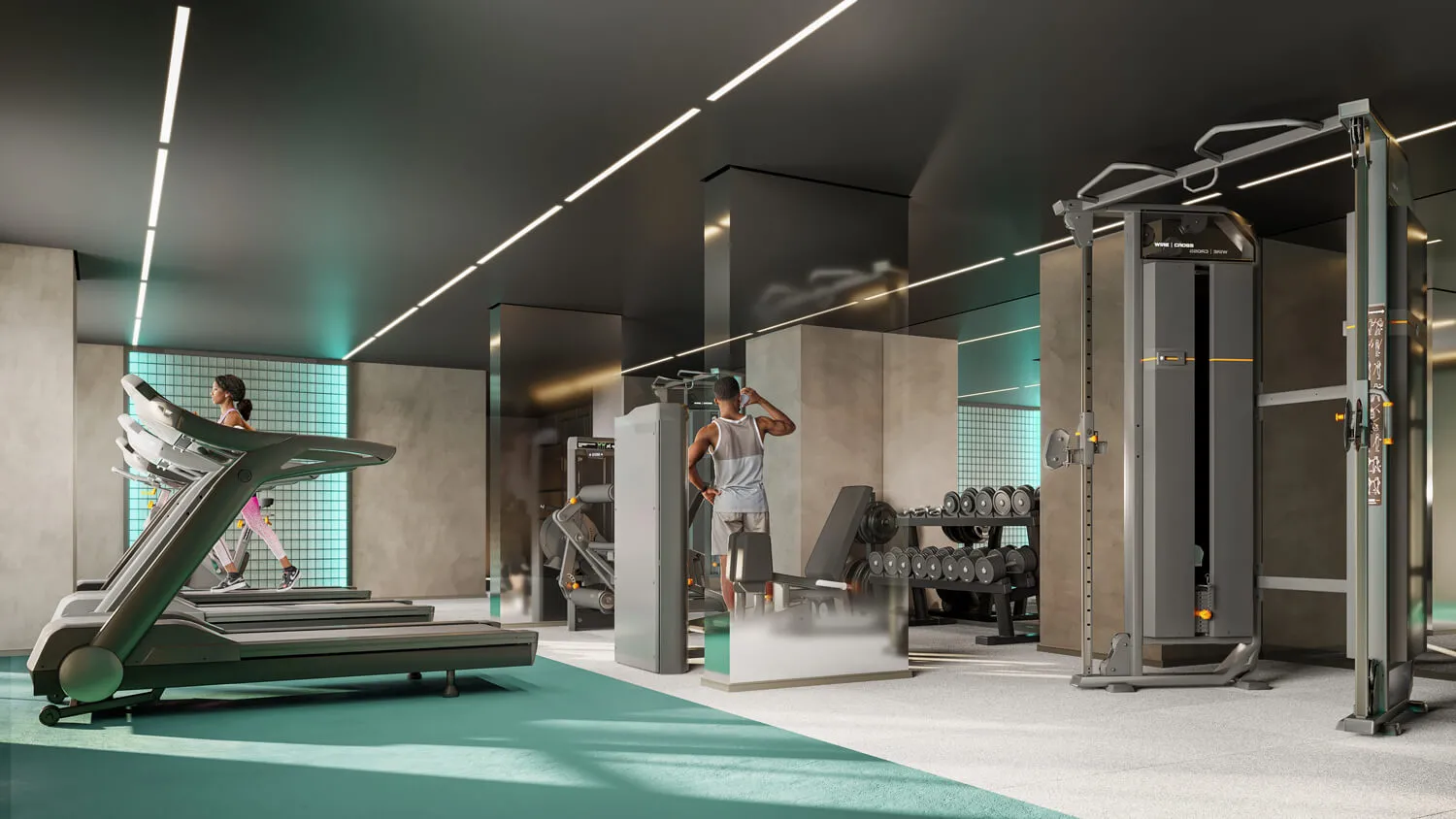 Perspectiva Ilustrada do Fitness