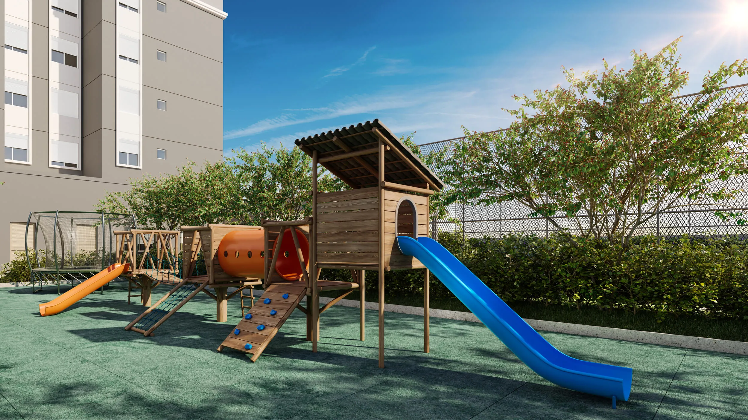 Perspectiva Ilustrada da Playground
