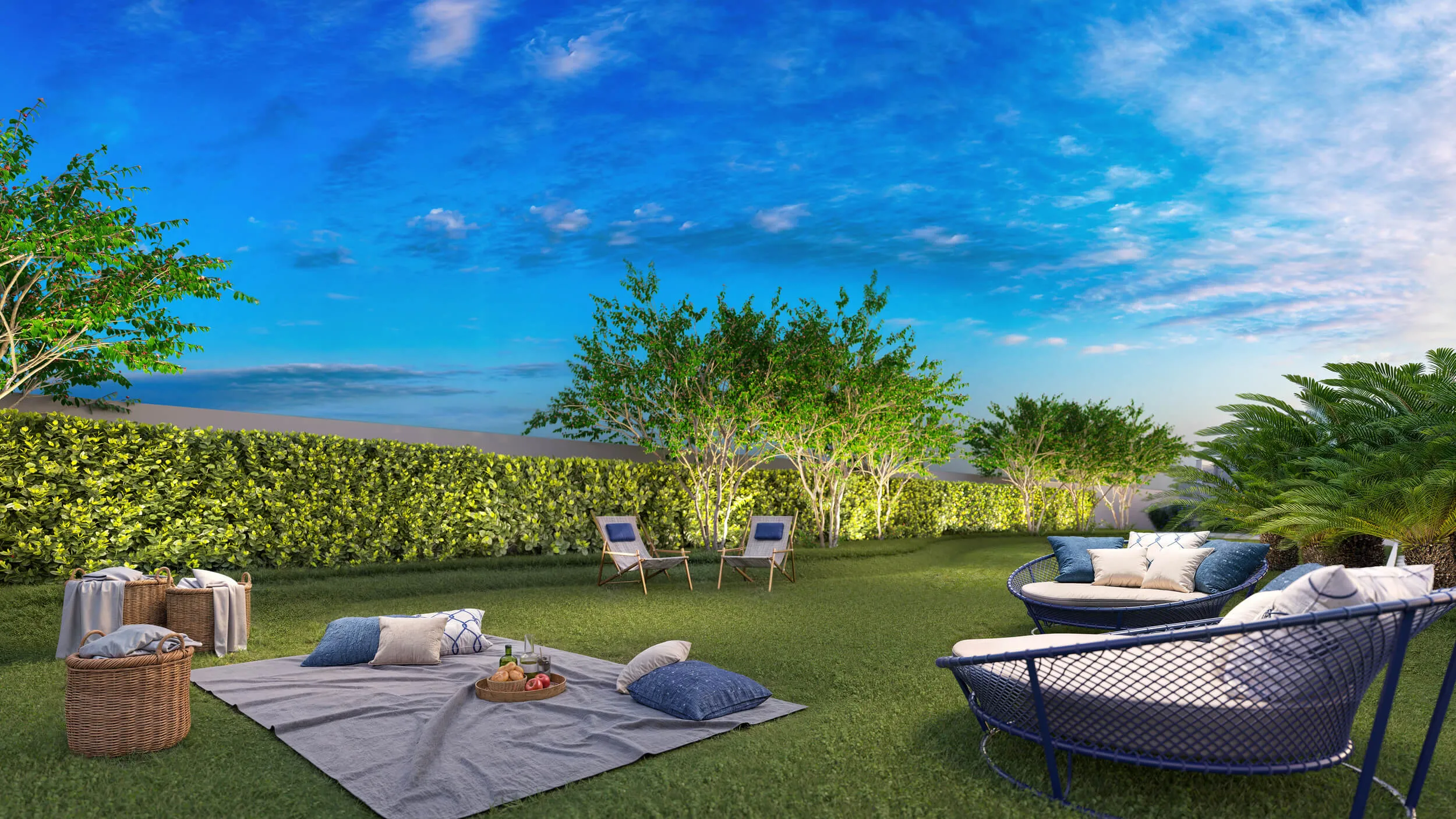 Perspectiva Ilustrada do Relax Space