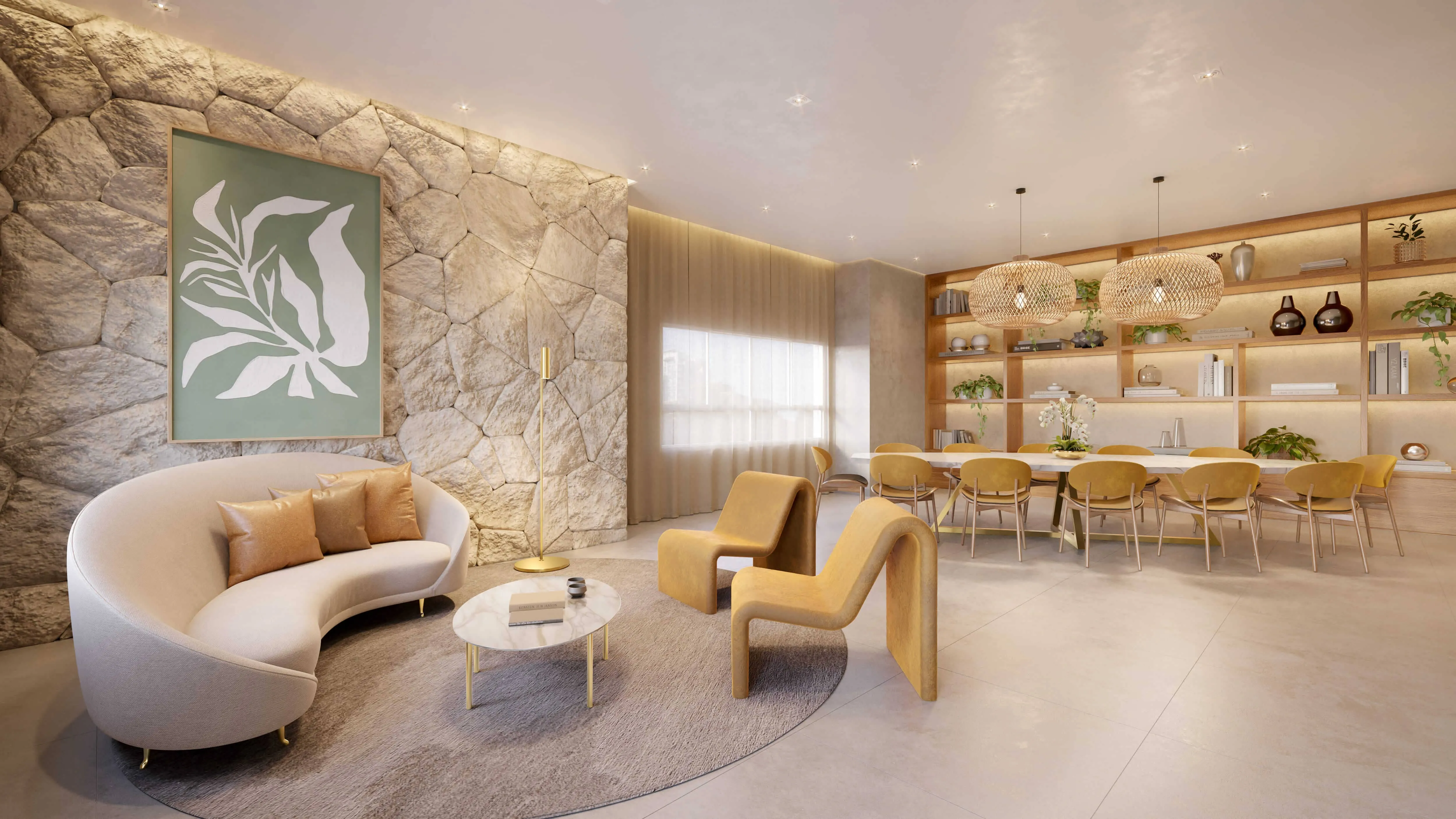 Perspectiva Ilustrada | Party Lounge