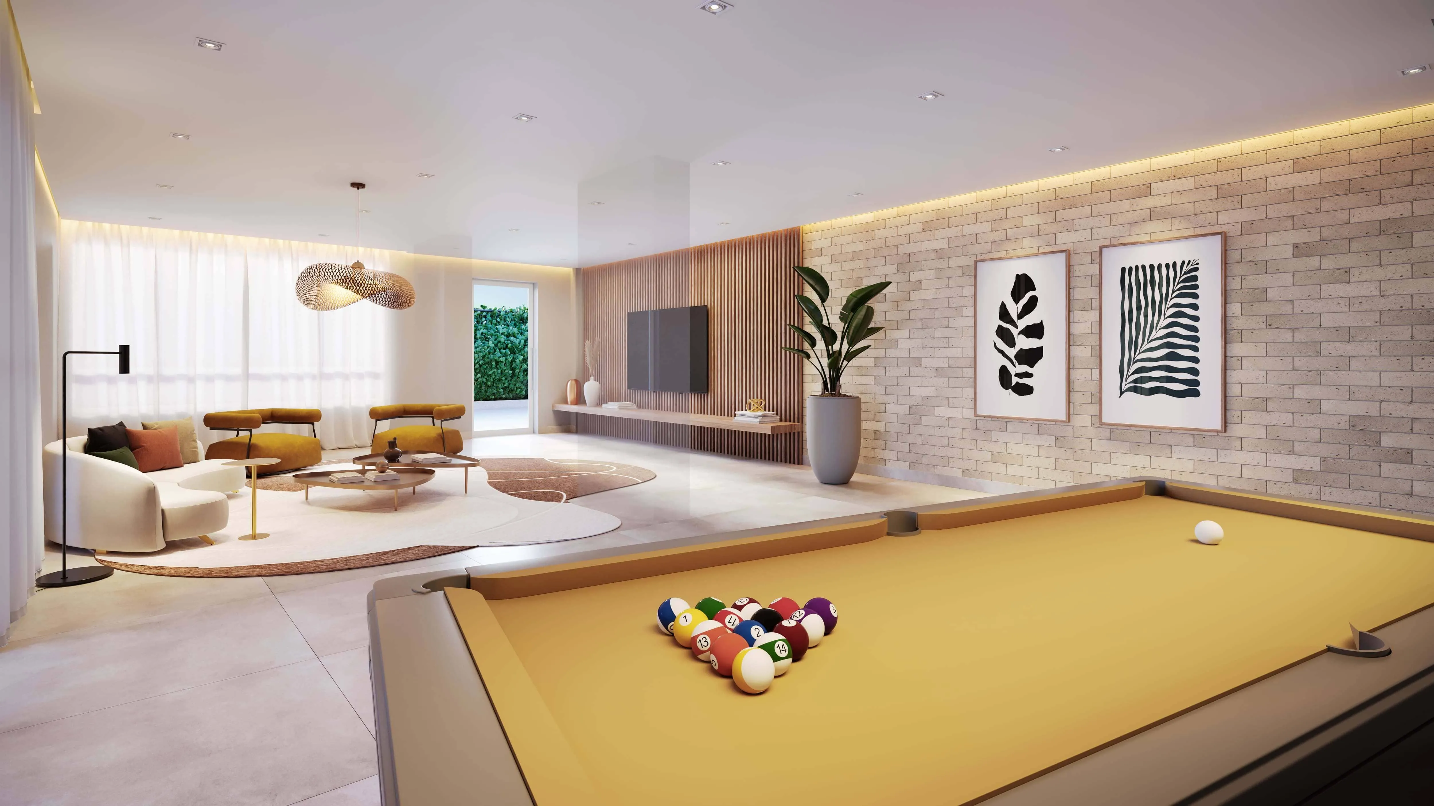 Perspectiva Ilustrada | Snooker Bar