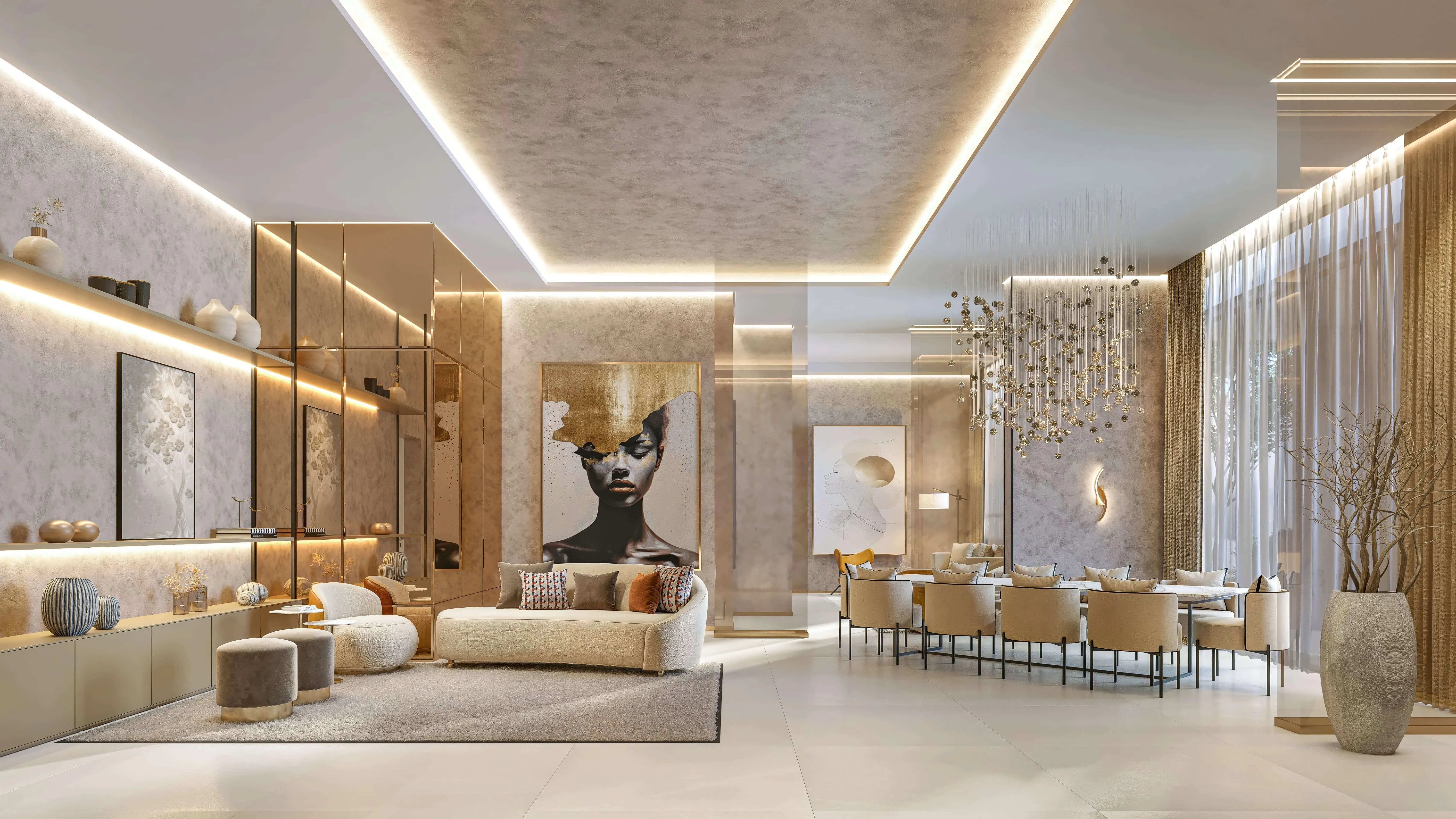 Perspectiva Ilustrada | The Party Lounge