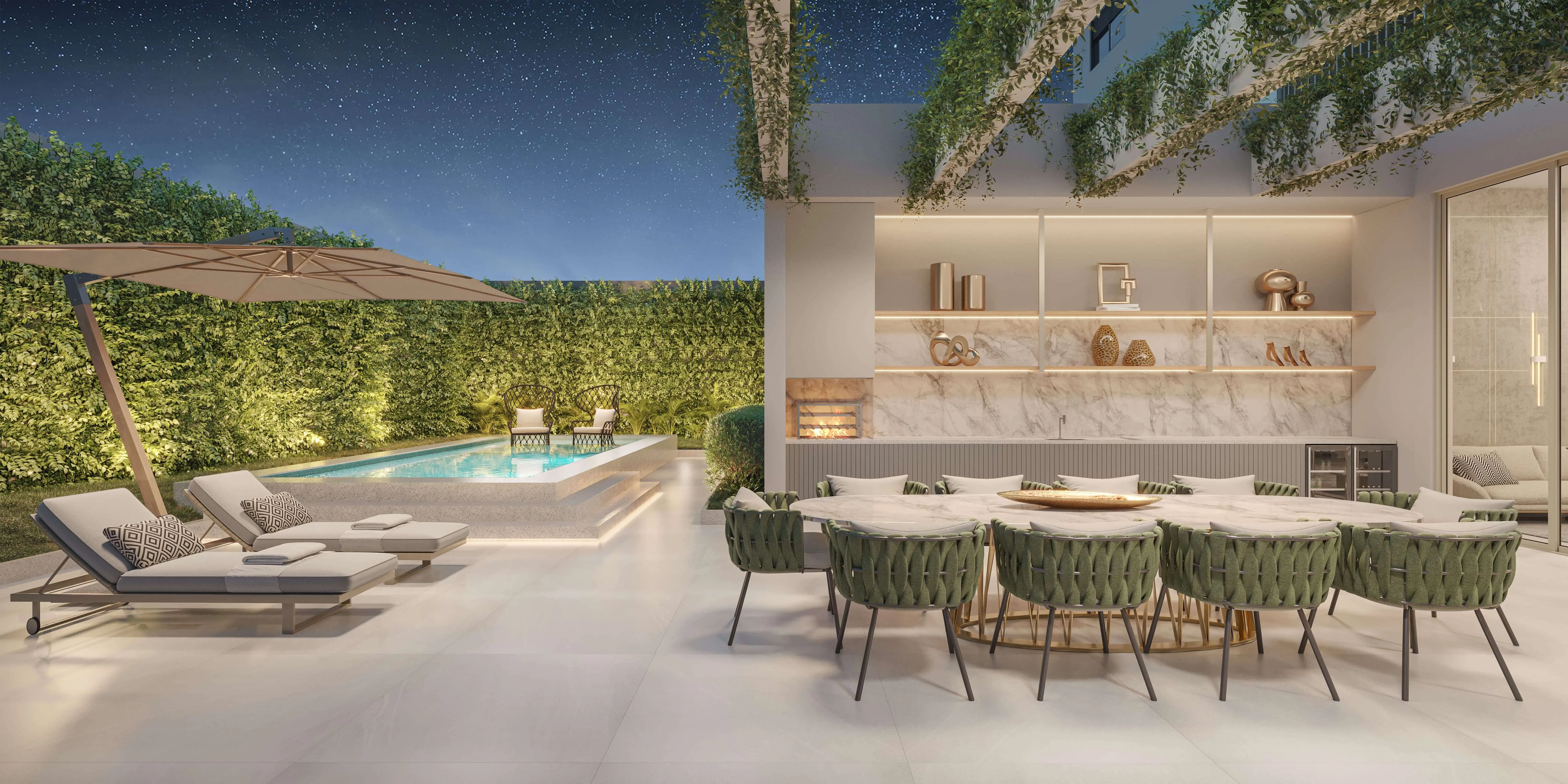 Perspectiva Ilustrada | The Private Pool