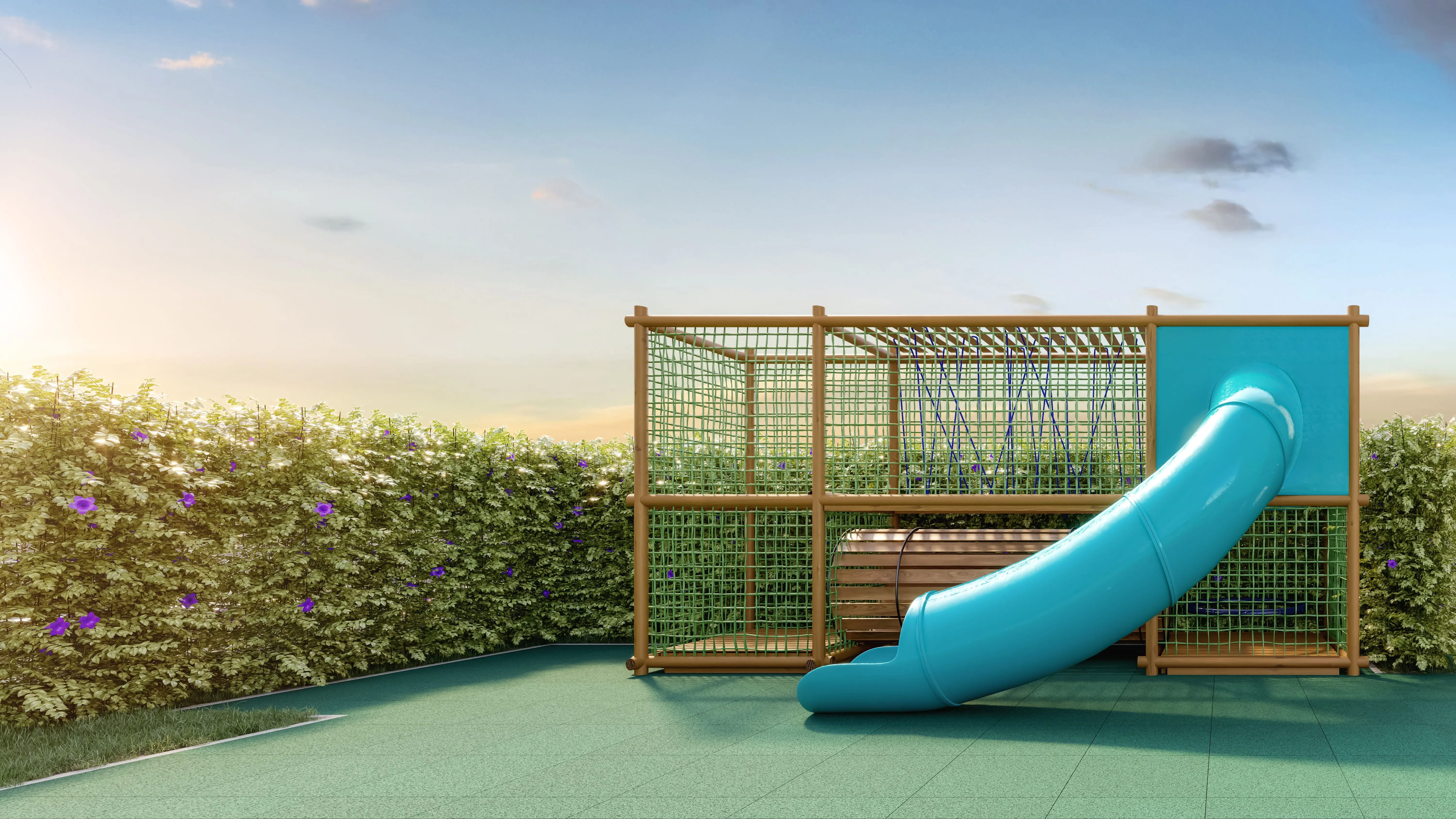 Perspectiva Ilustrada do Playground