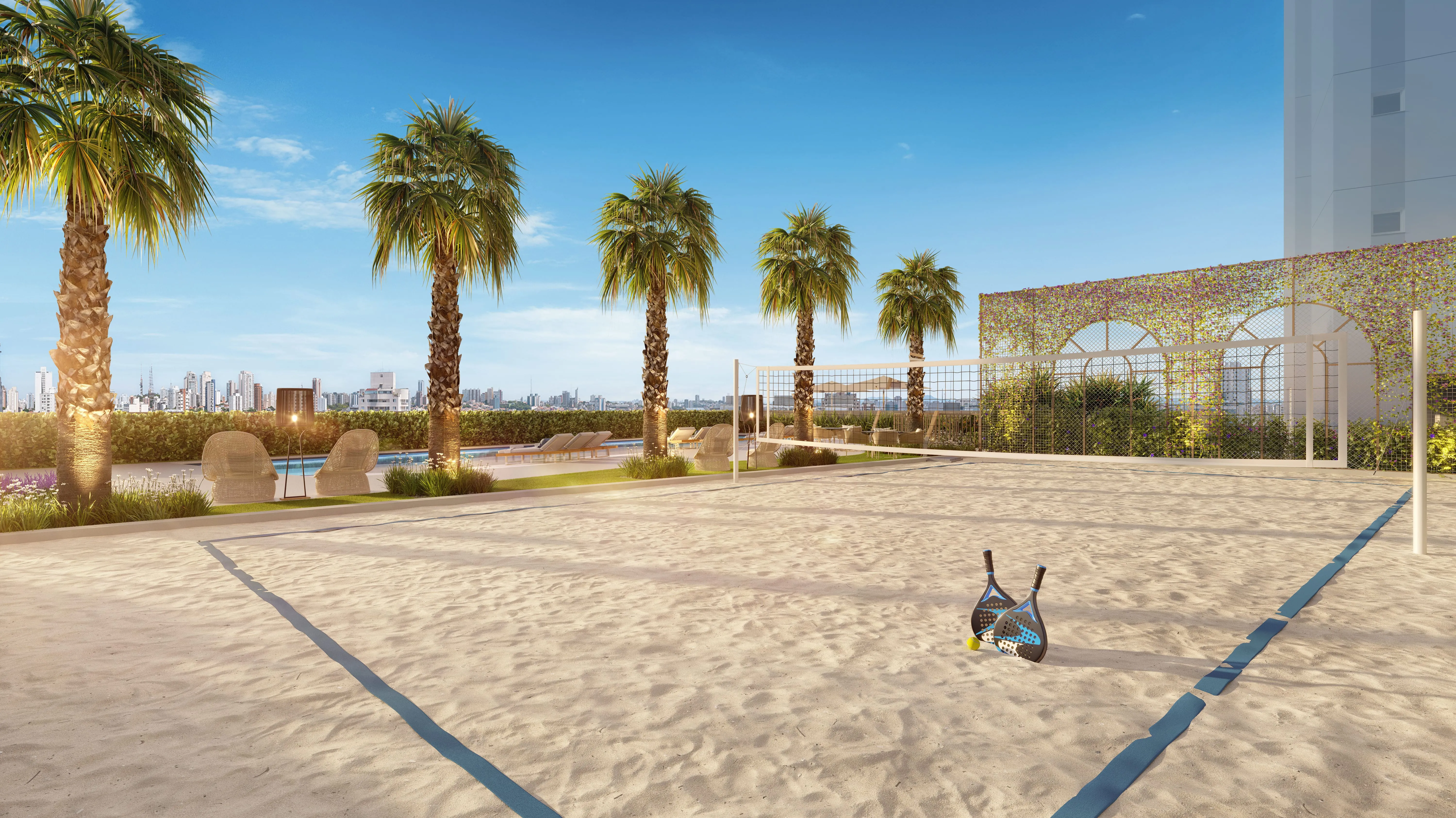 Perspectiva Ilustrada da Beach Tennis