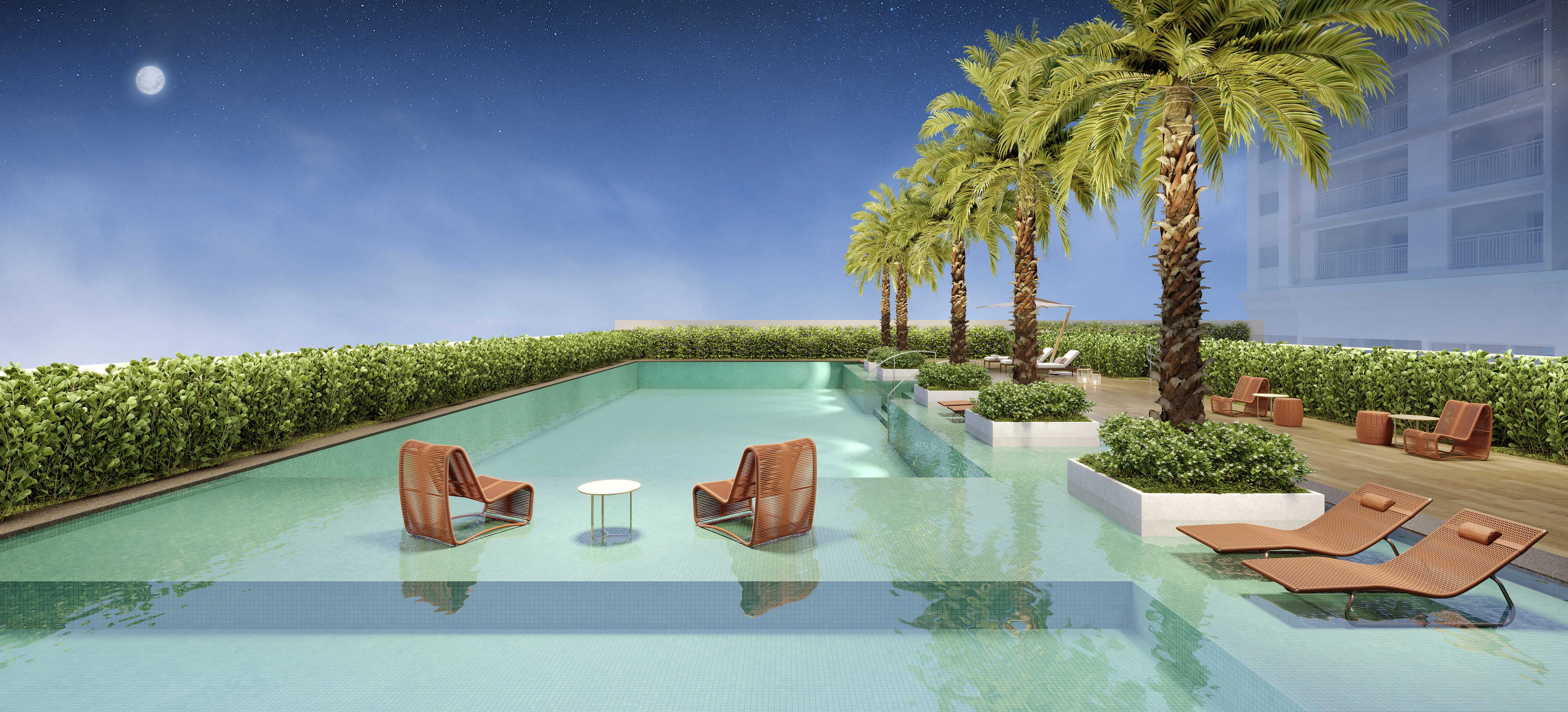 Perspectiva Ilustrada | The Swimming Pool