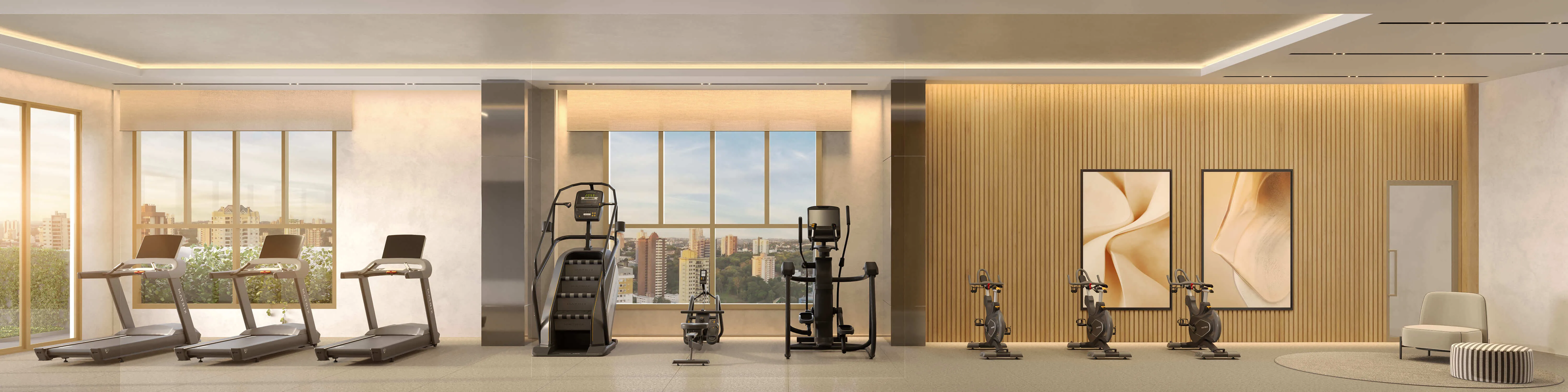Perspectiva Ilustrada | The Gym By Matrix