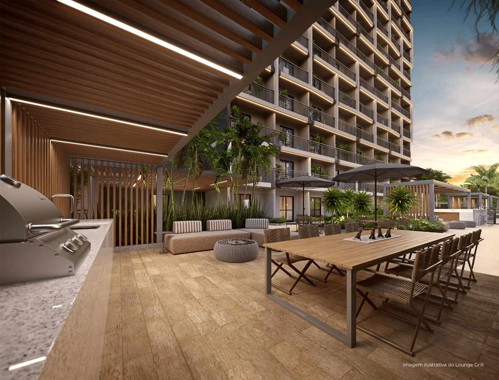 Imagem ilustrativa do Bar da Piscina