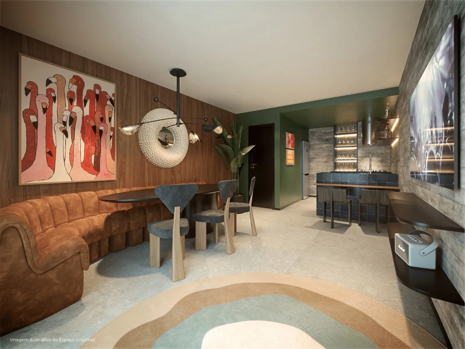 Imagem ilustrativa do Espaço Gourmet