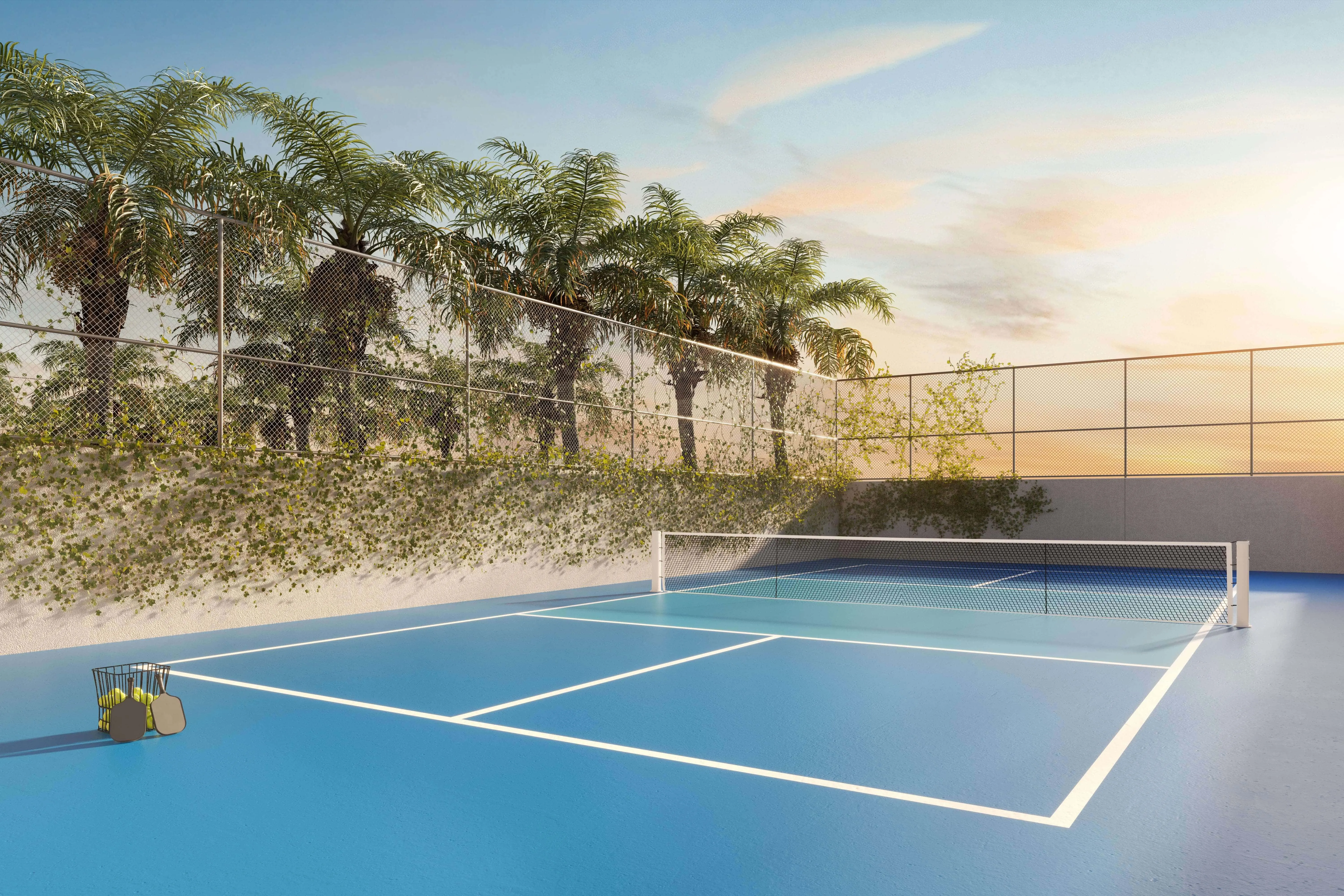 Perspectiva Ilustrada | Pickleball Court