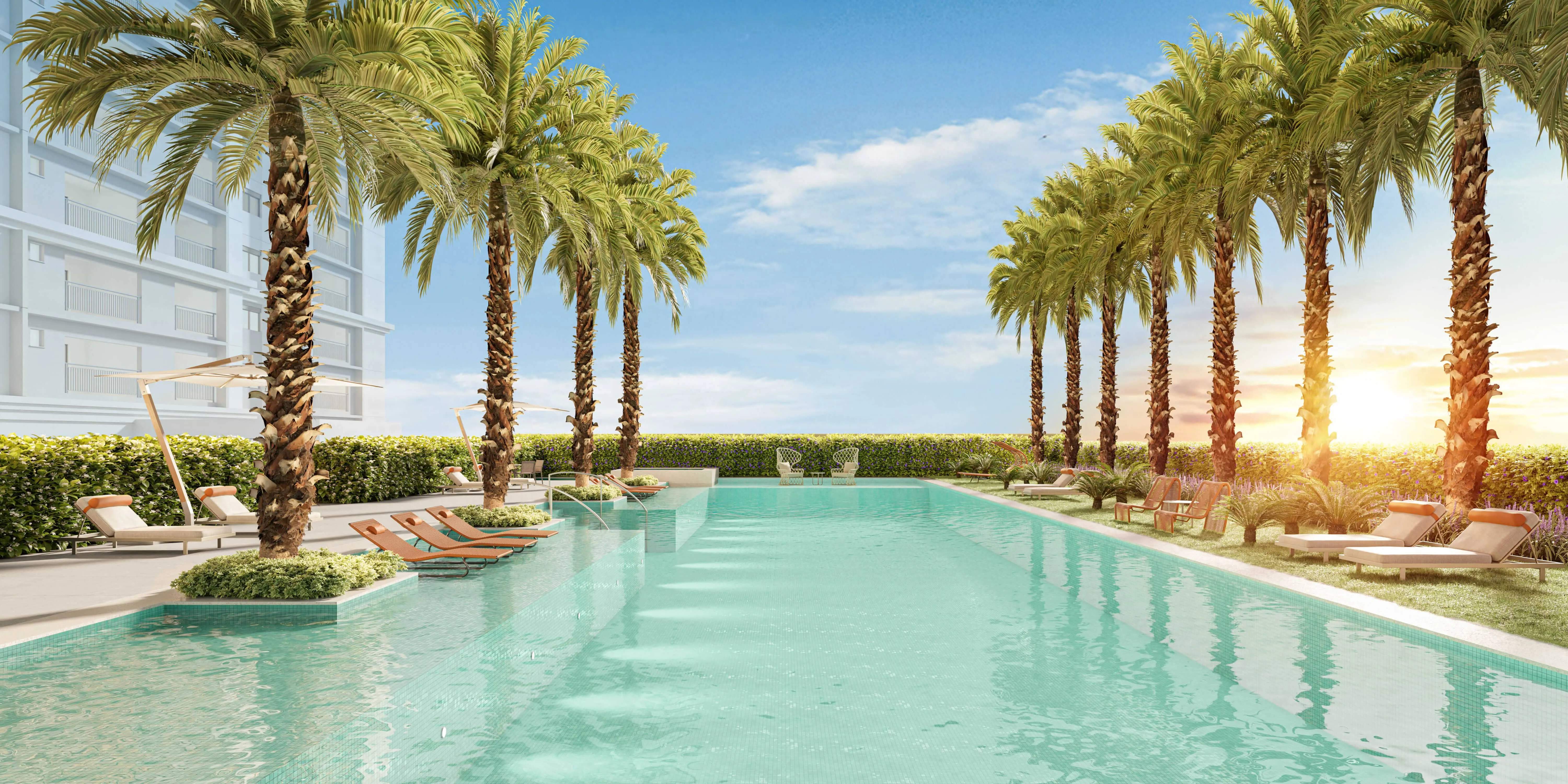 Perspectiva Ilustrada | The Swimming Pool