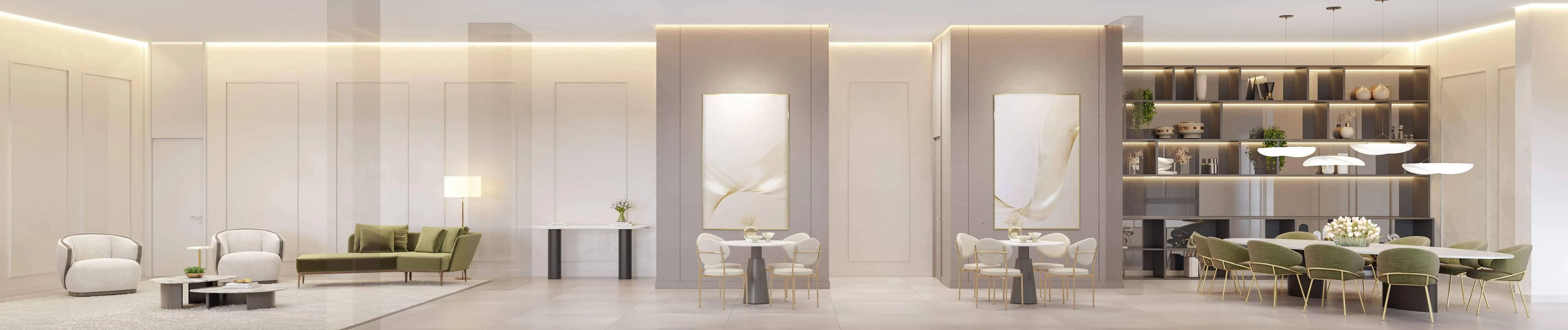 Perspectiva Ilustrada | Party Lounge