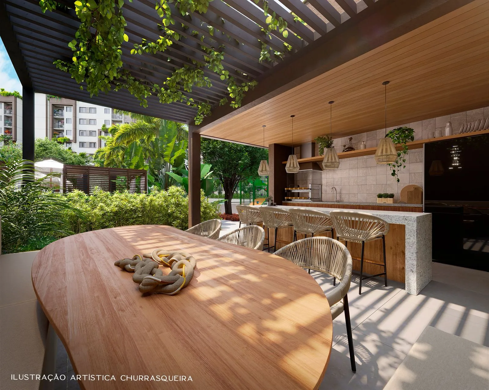  Ilustração Artística Piscina infantil 