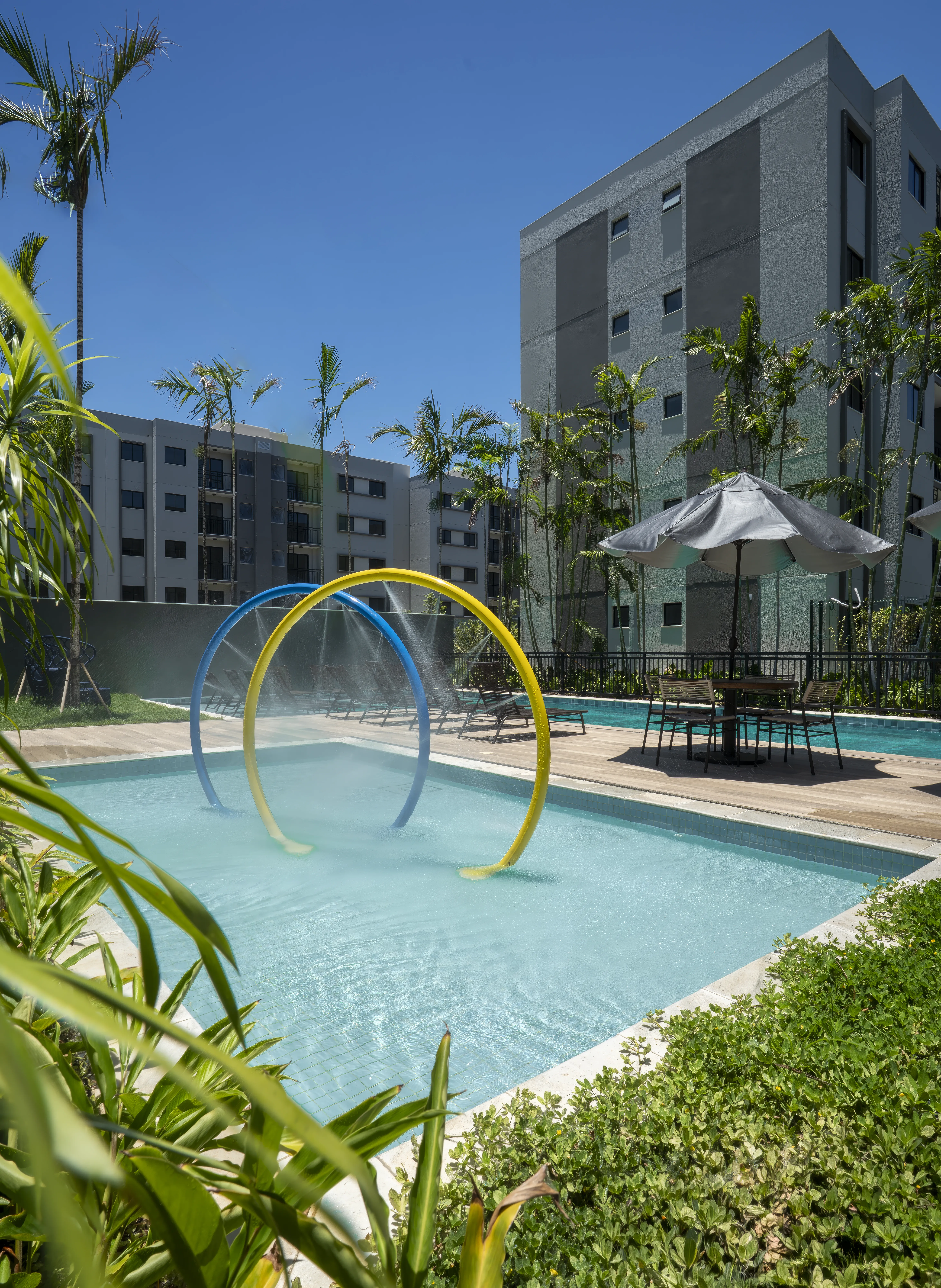 Piscina Infantil com Aquaspray