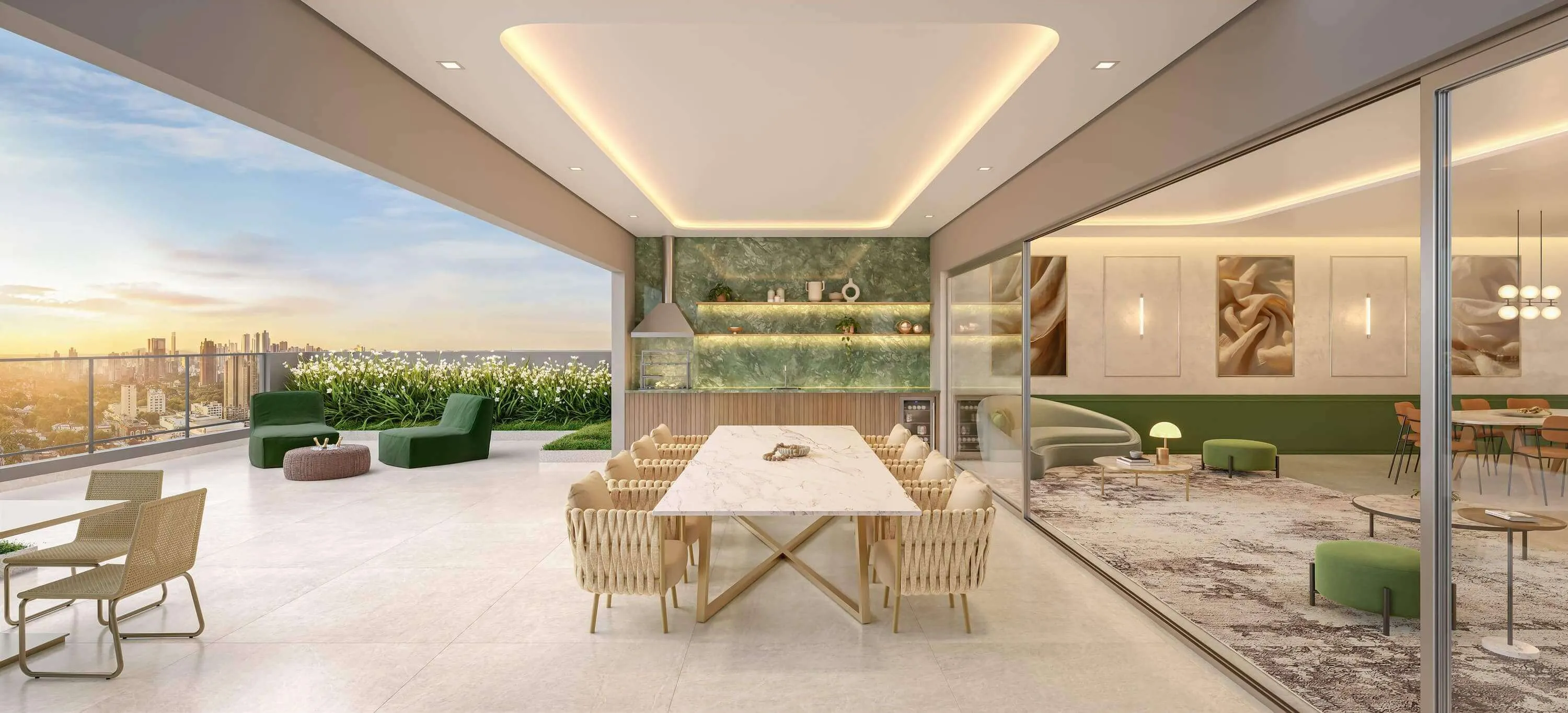 Perspectiva Ilustrada | Sky Barbecue