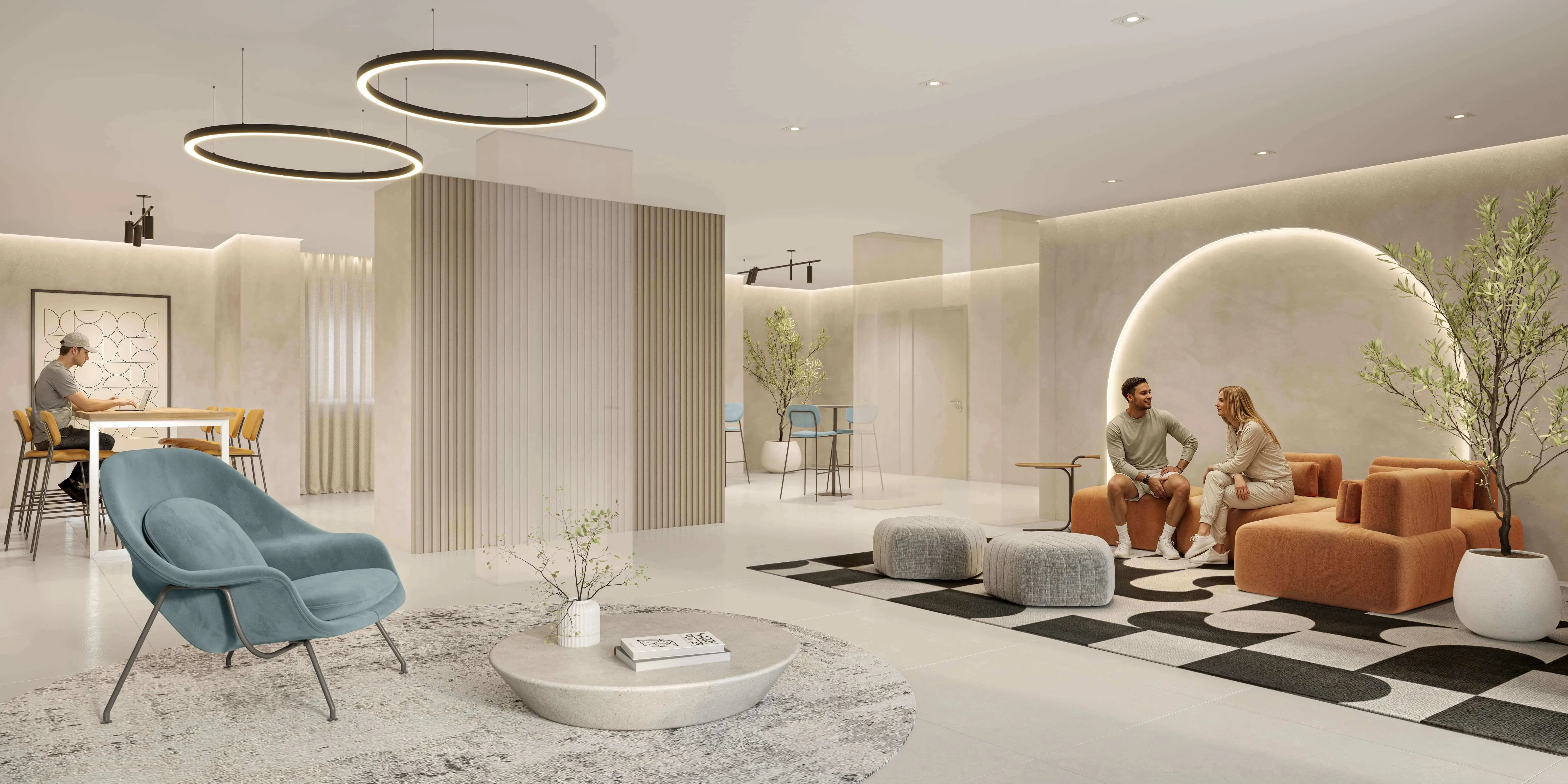 Perspectiva Ilustrada | NighClub & Coworking