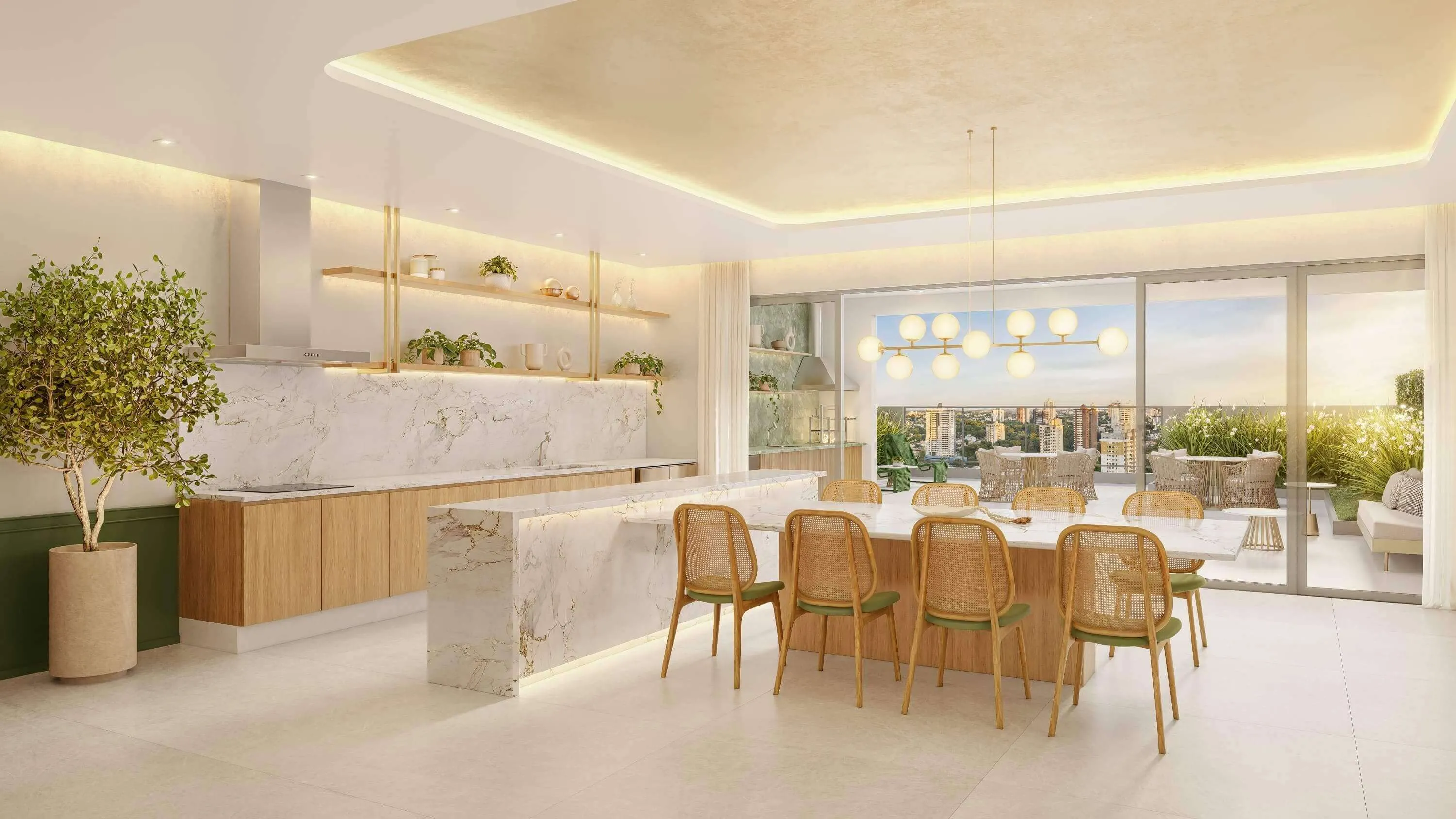 Perspectiva Ilustrada | Sky Gourmet