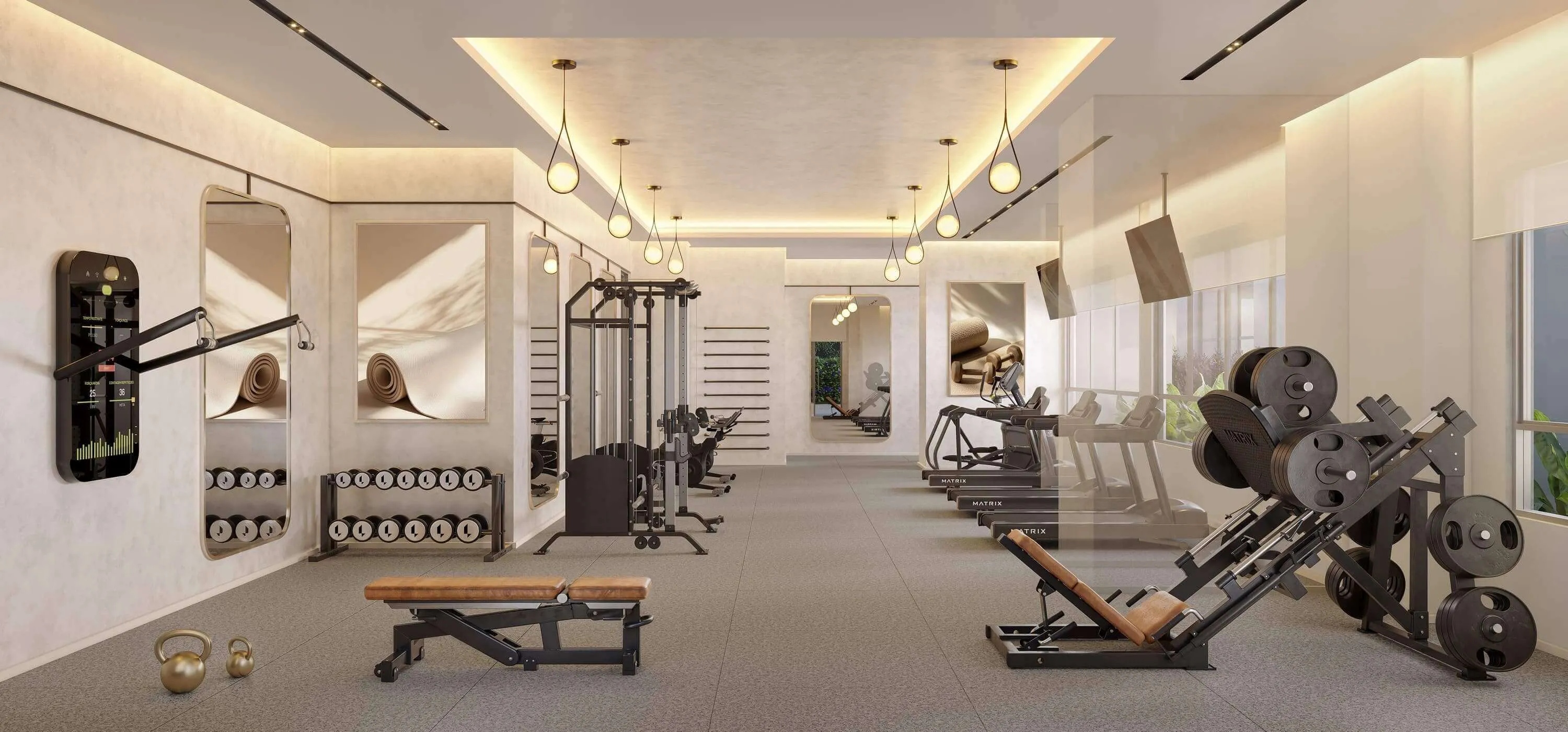 Perspectiva Ilustrada | The Gym By Matrix