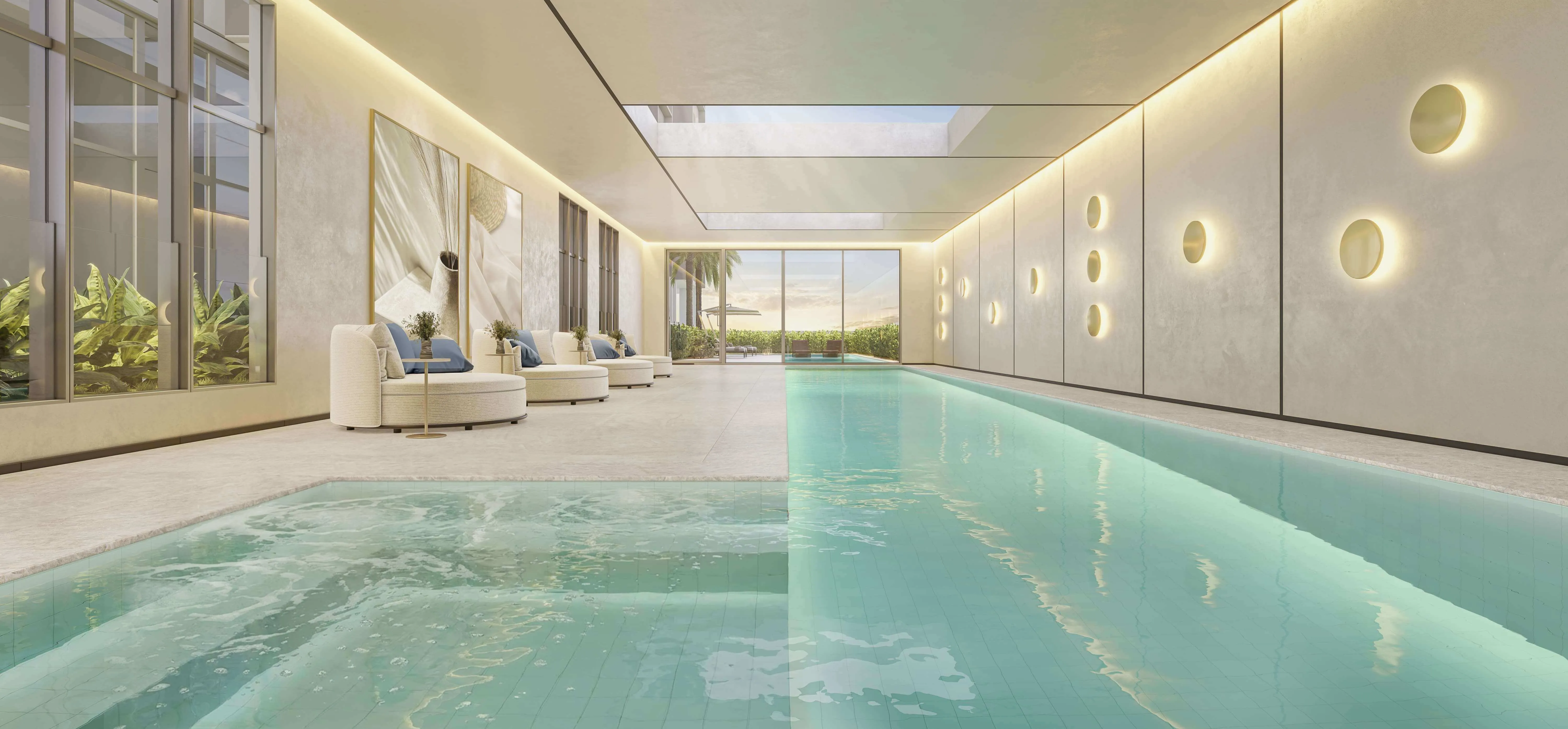 Perspectiva Ilustrada | Indoor Swimming Pool