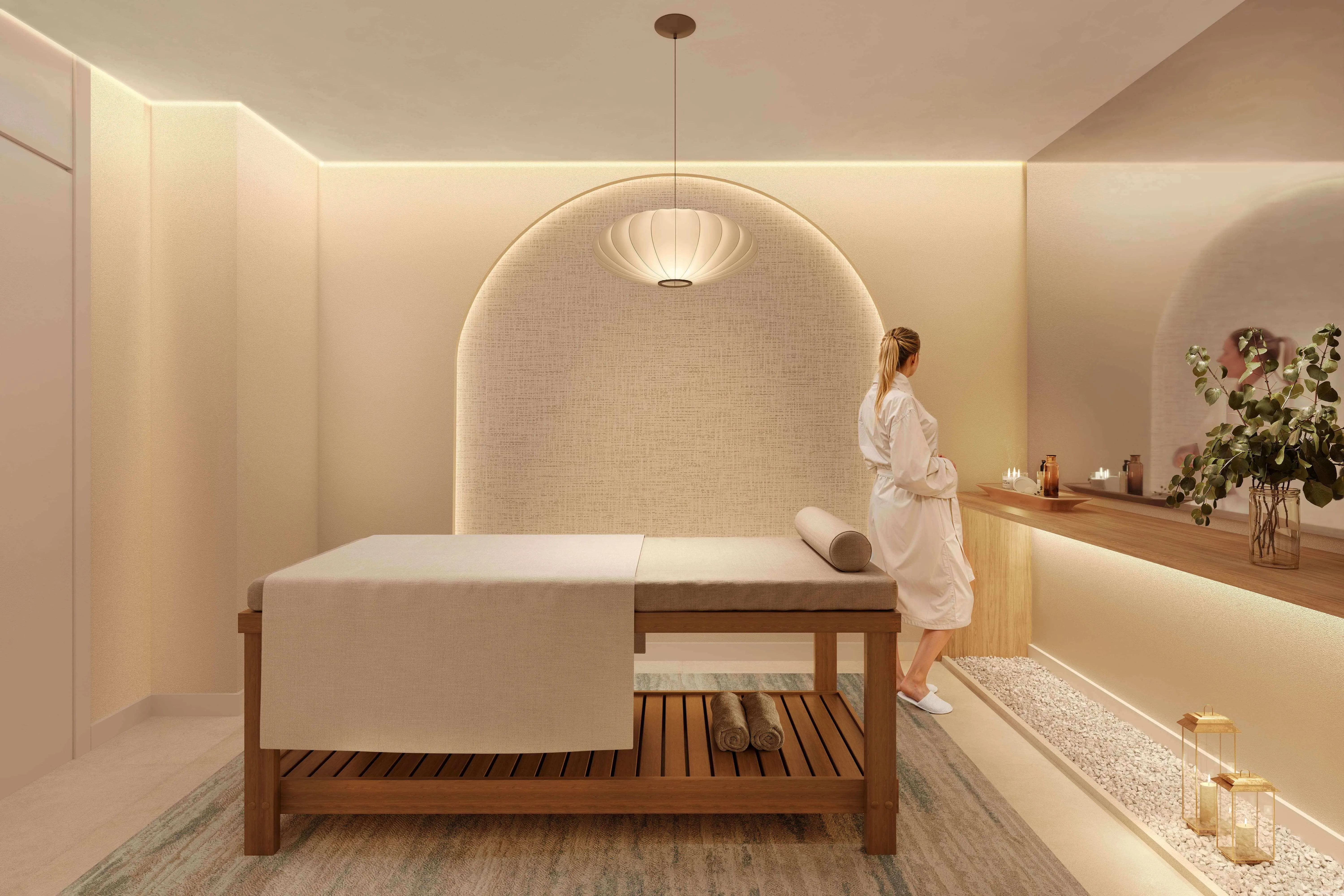 Perspectiva Ilustrada | Massage Room