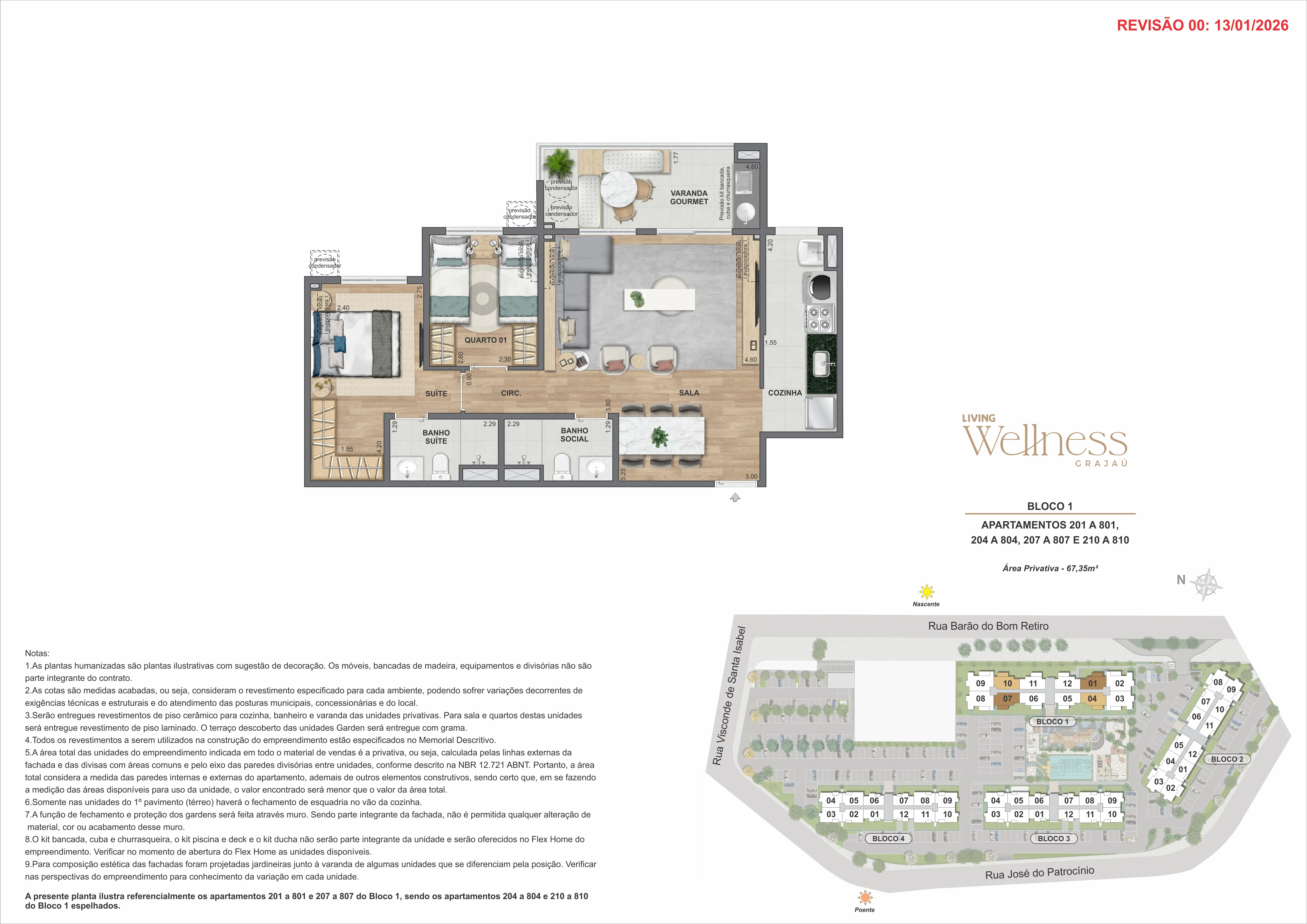 2 QUARTOS - B1 AP01 SALA AMPLIADA