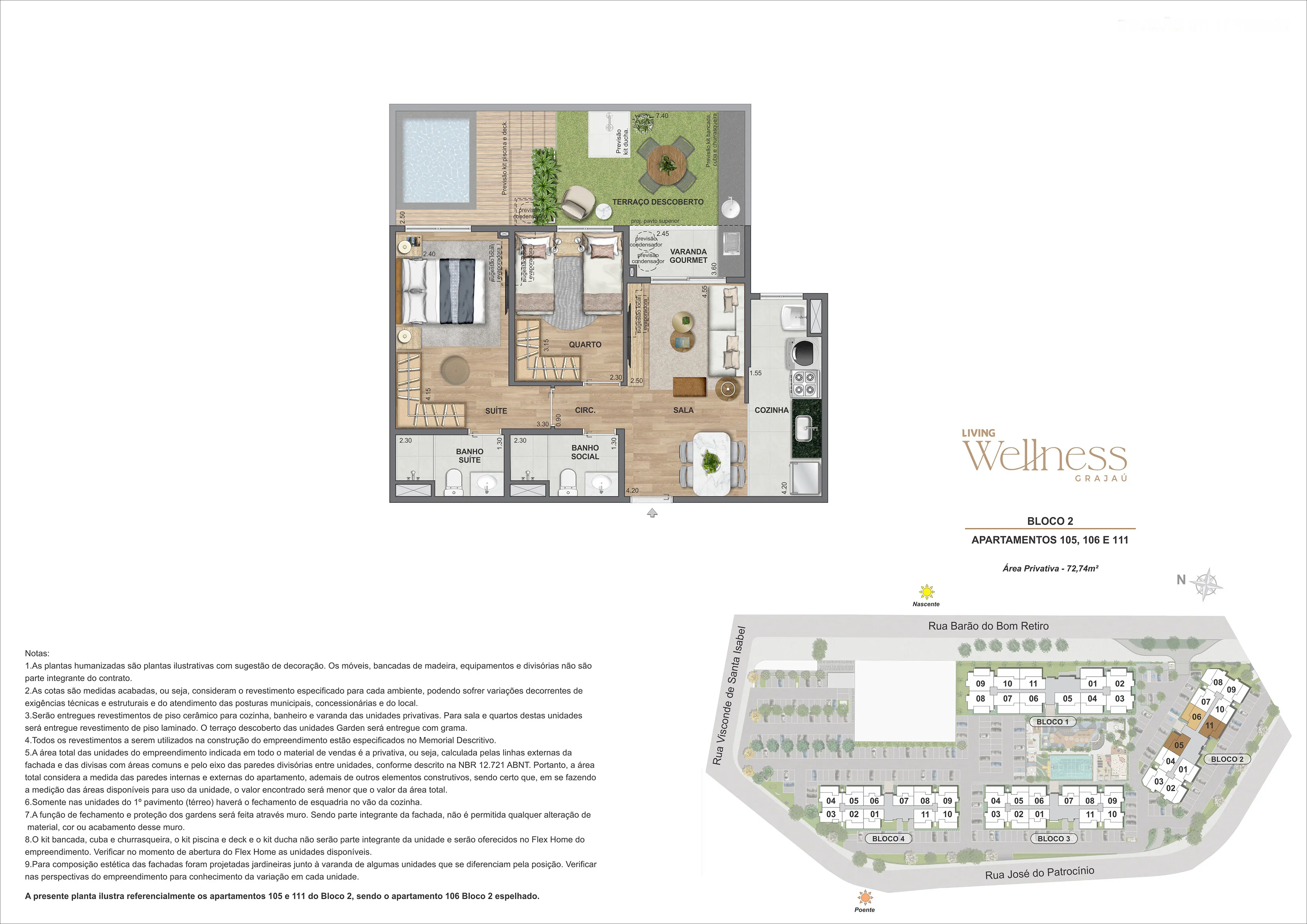 2 QUARTOS - B2 AP105