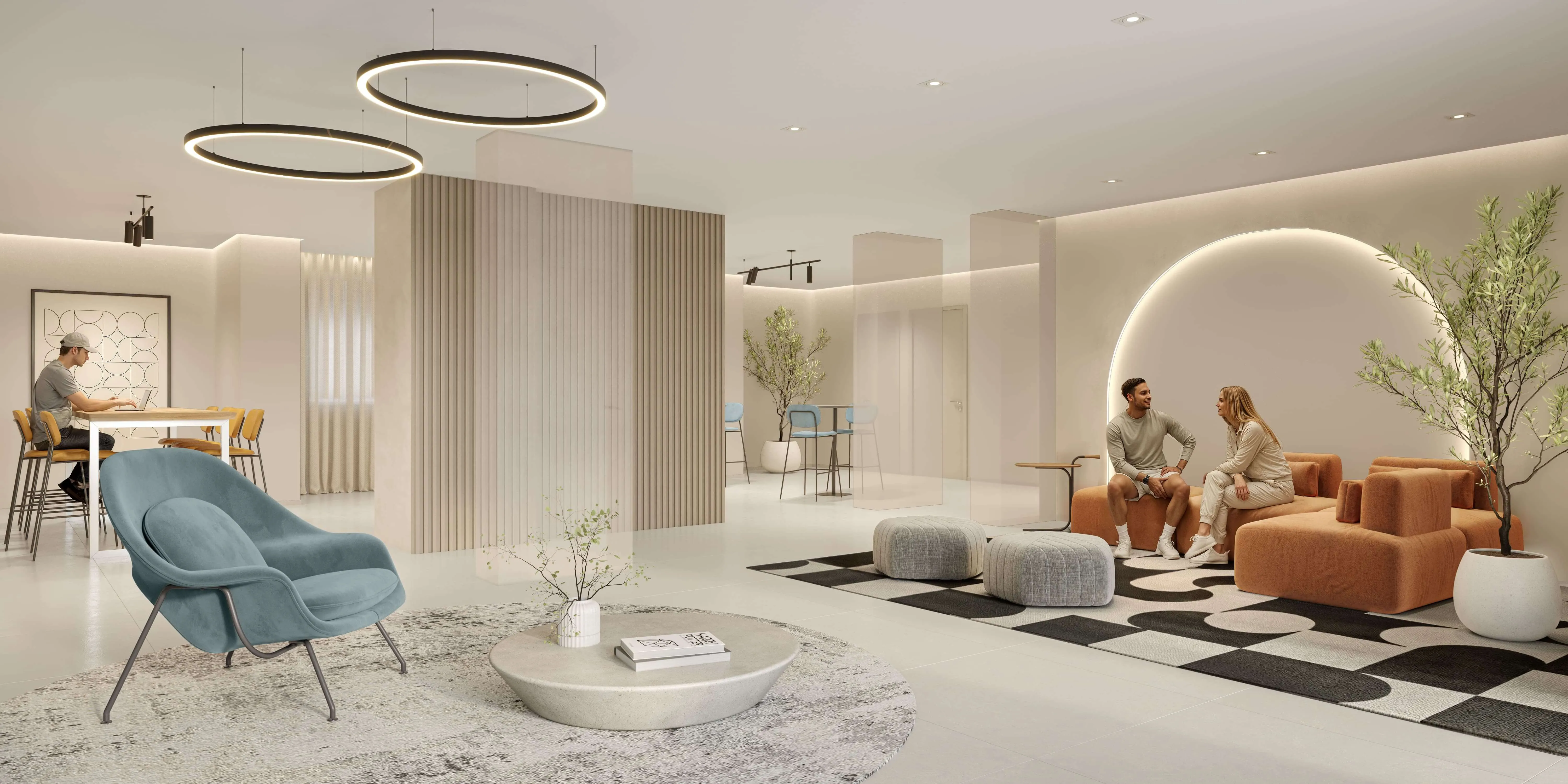 Perspectiva Ilustrada | Nightclub & Coworking