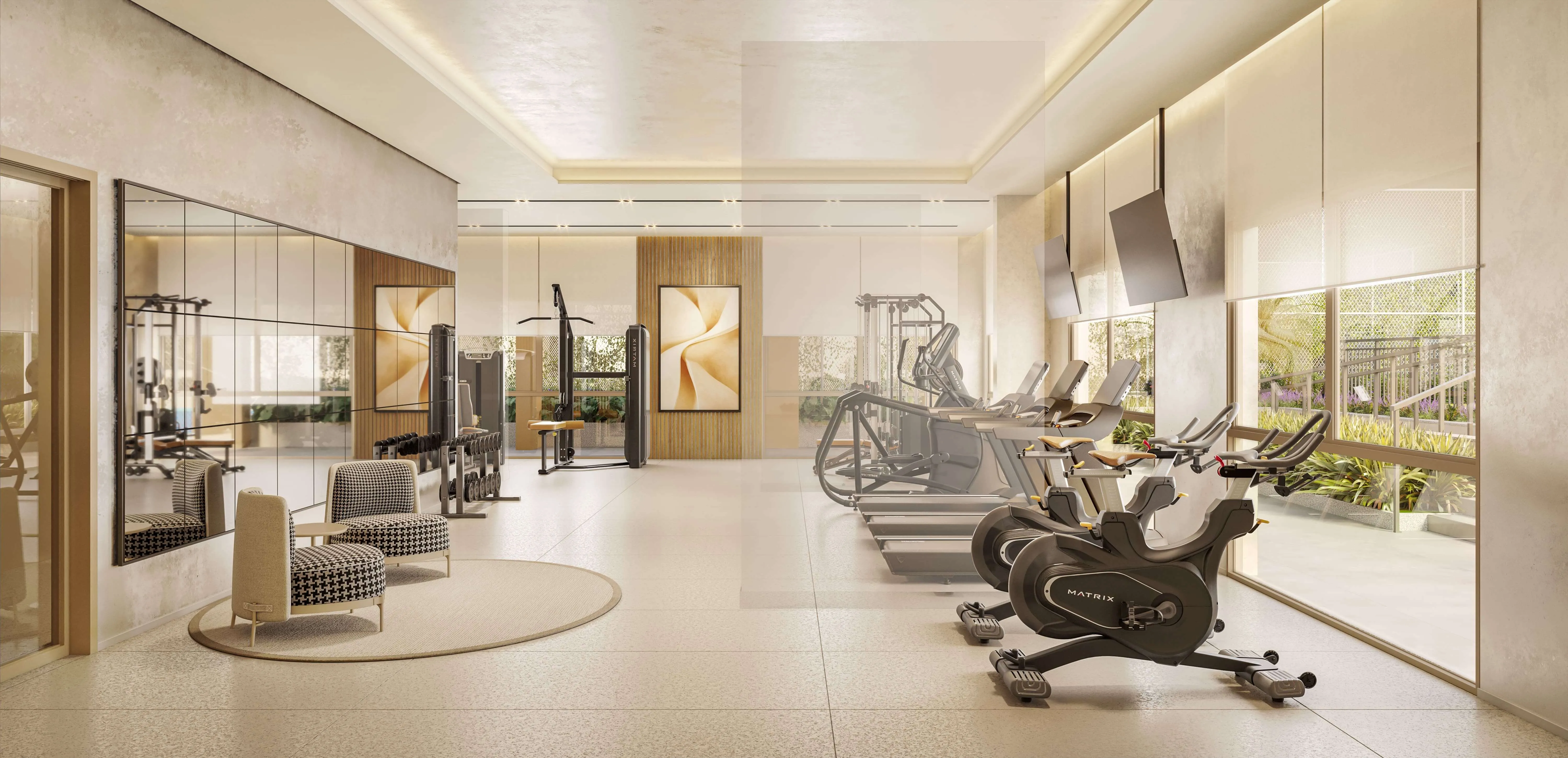 Perspectiva Ilustrada | The Gym By Matrix