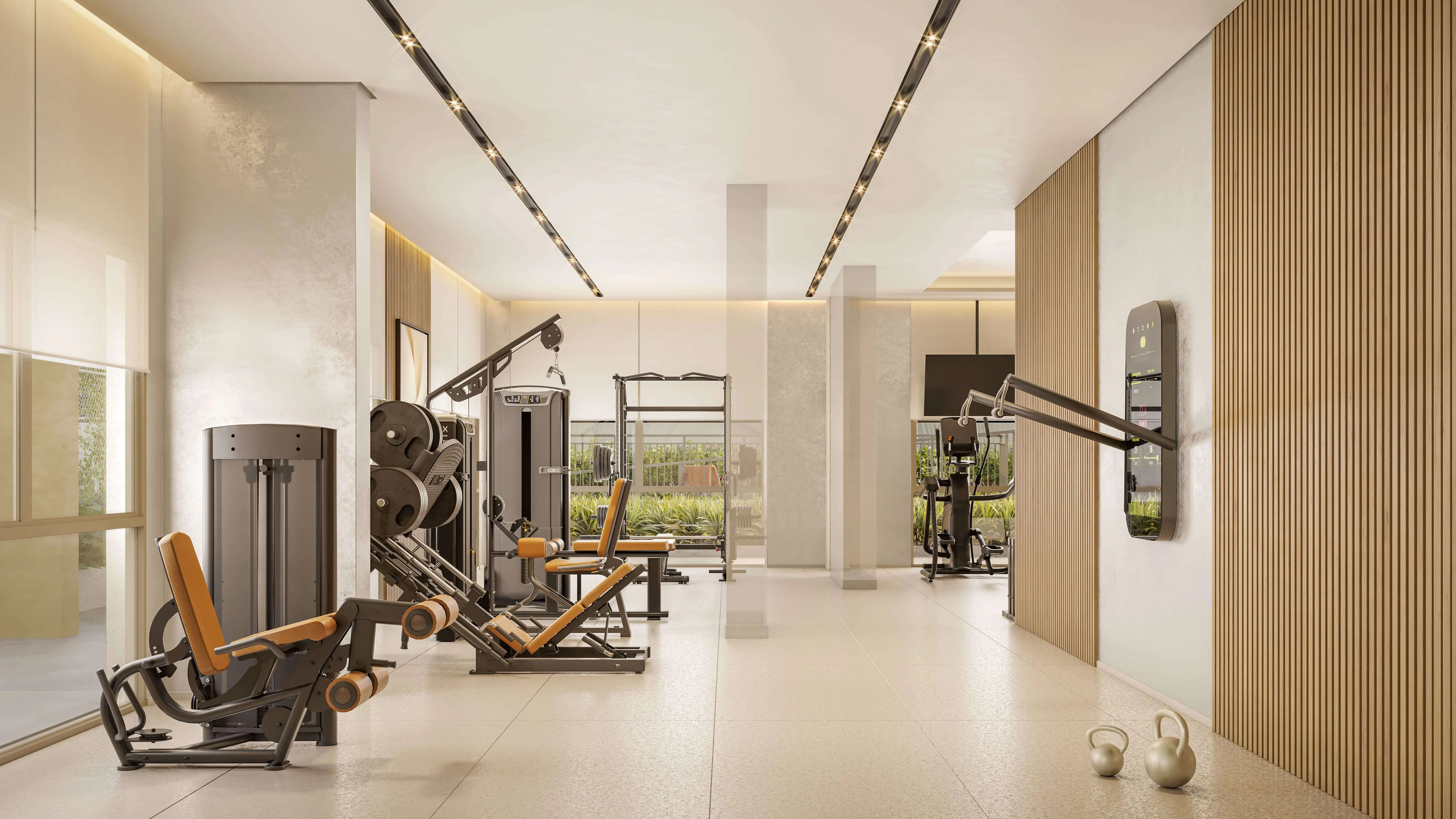 Perspectiva Ilustrada | The Gym By Matrix