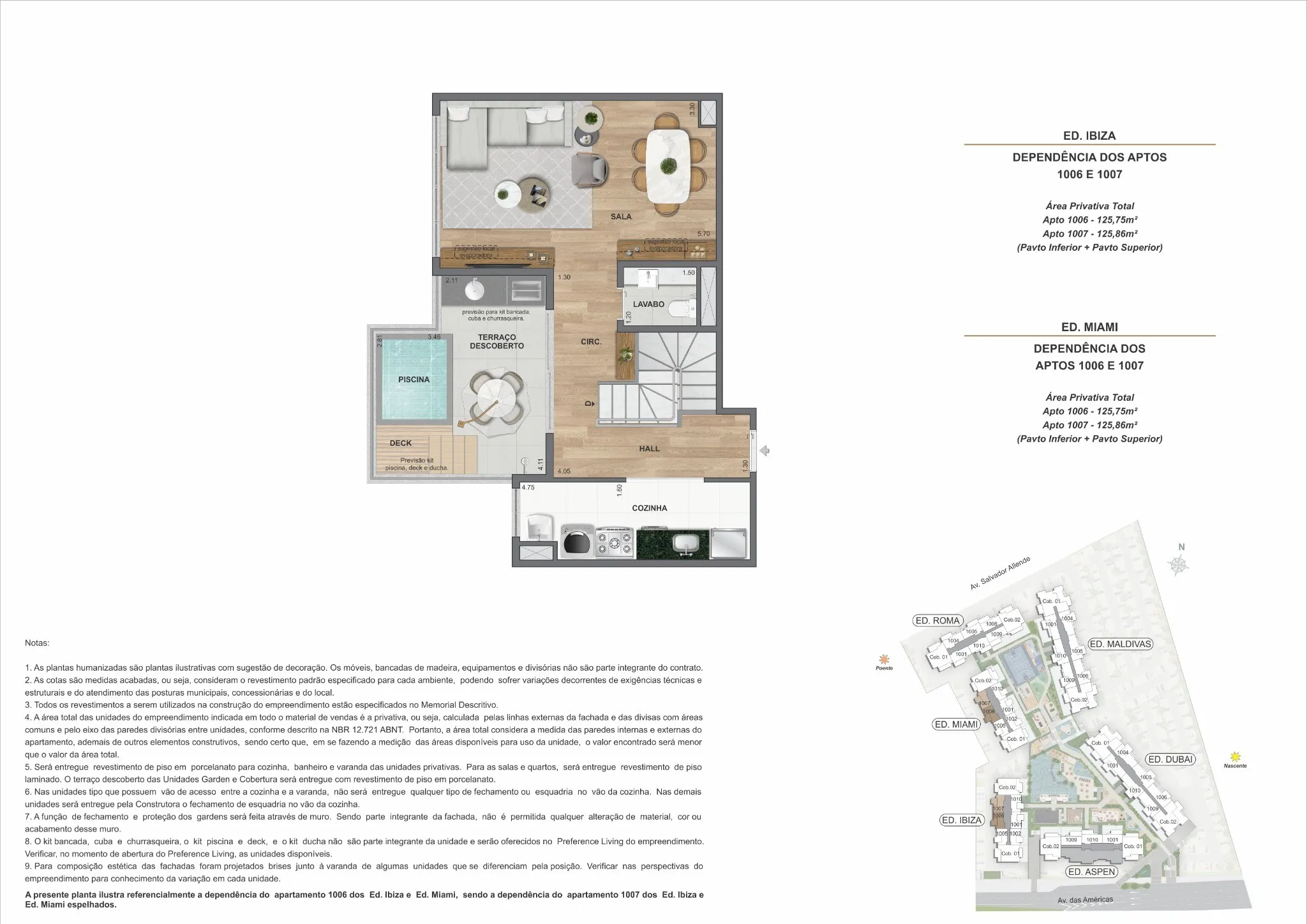 3 QUARTOS - B2 CB 1006B- Pvto Superior