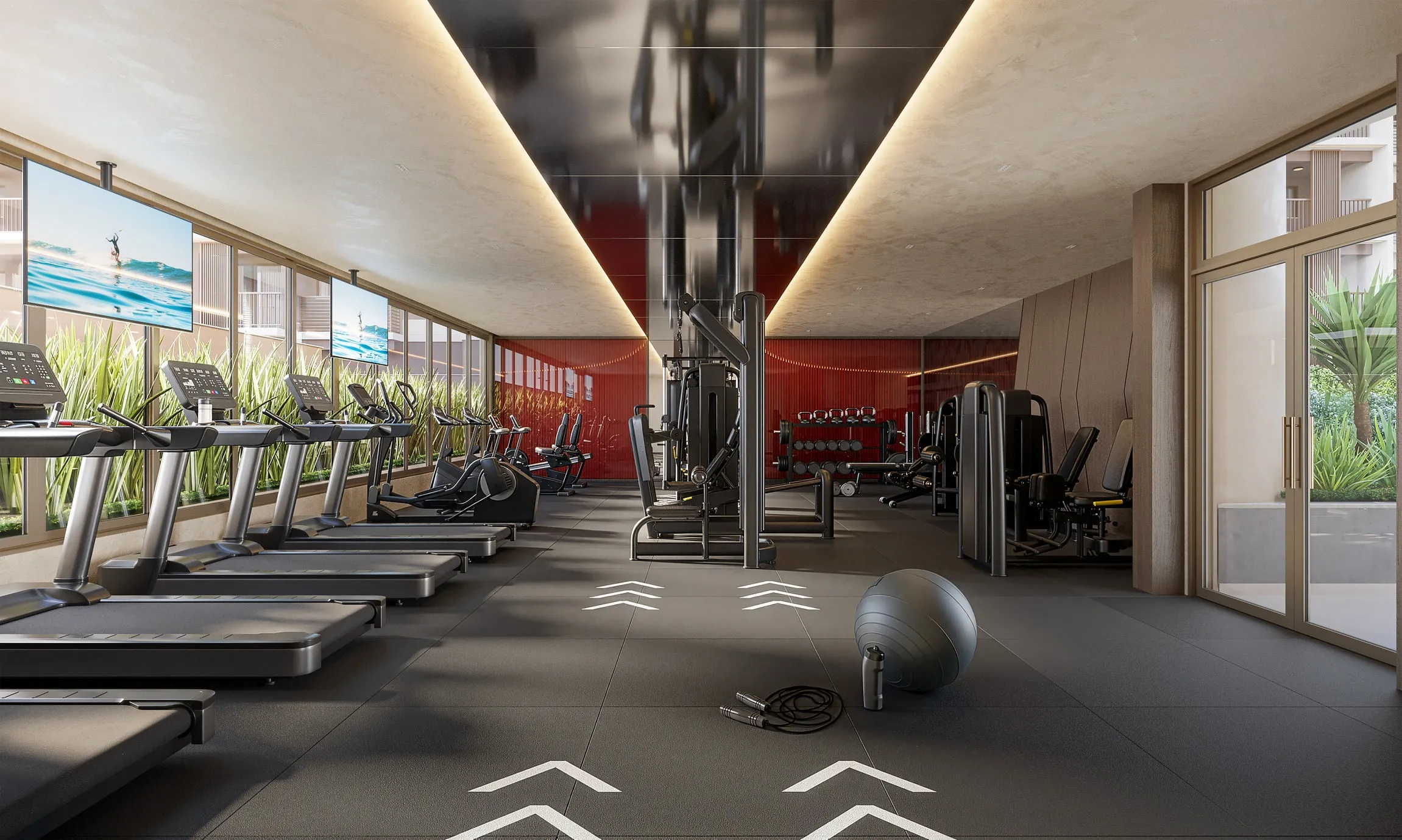 ILUSTRAÇÃO ARTÍSTICA FITNESS