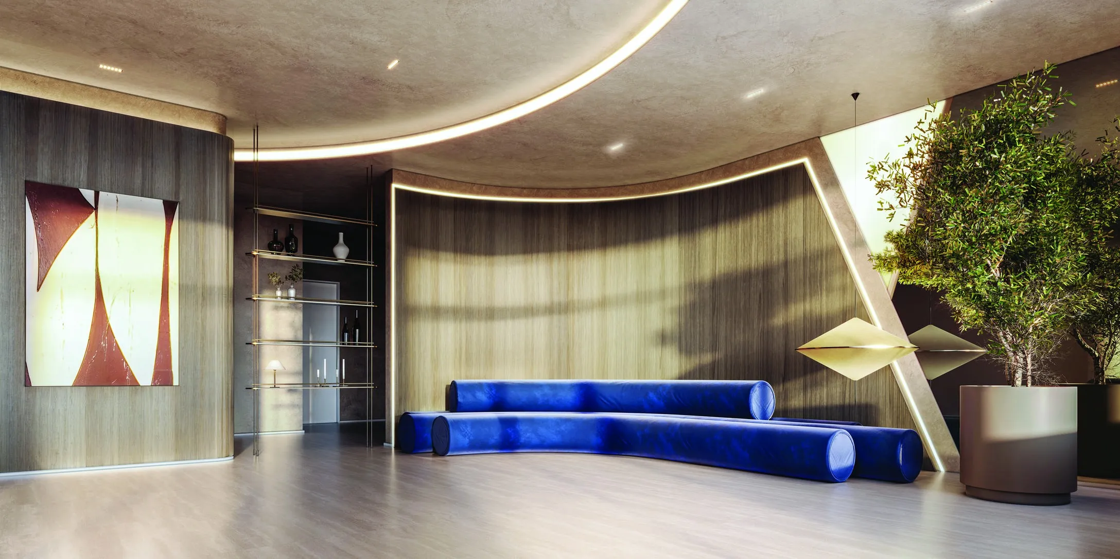 ILUSTRAÇÃO ARTÍSTICA LOBBY ED. IBIZA