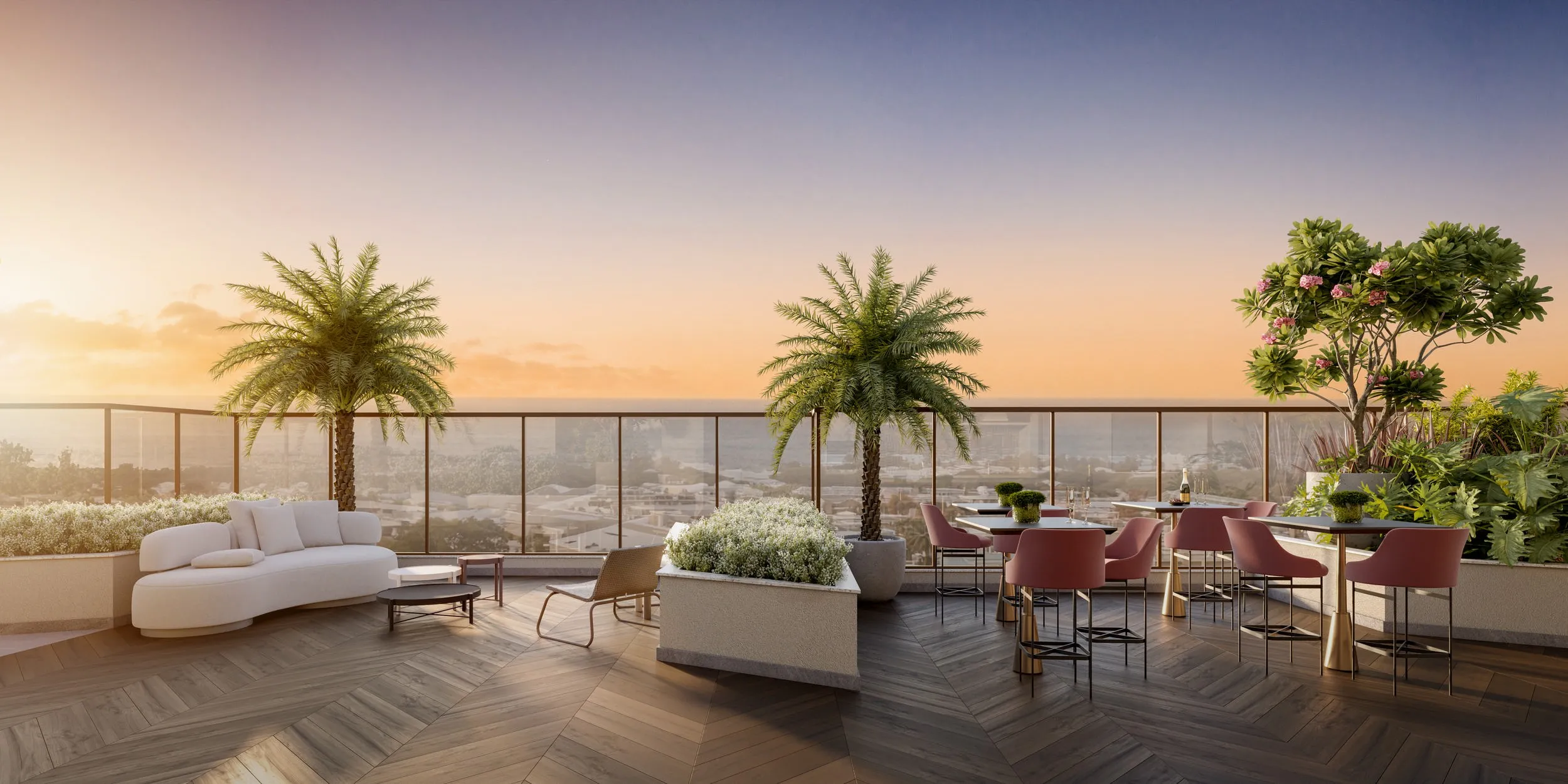ILUSTRAÇÃO ARTÍSTICA SKY LOUNGE