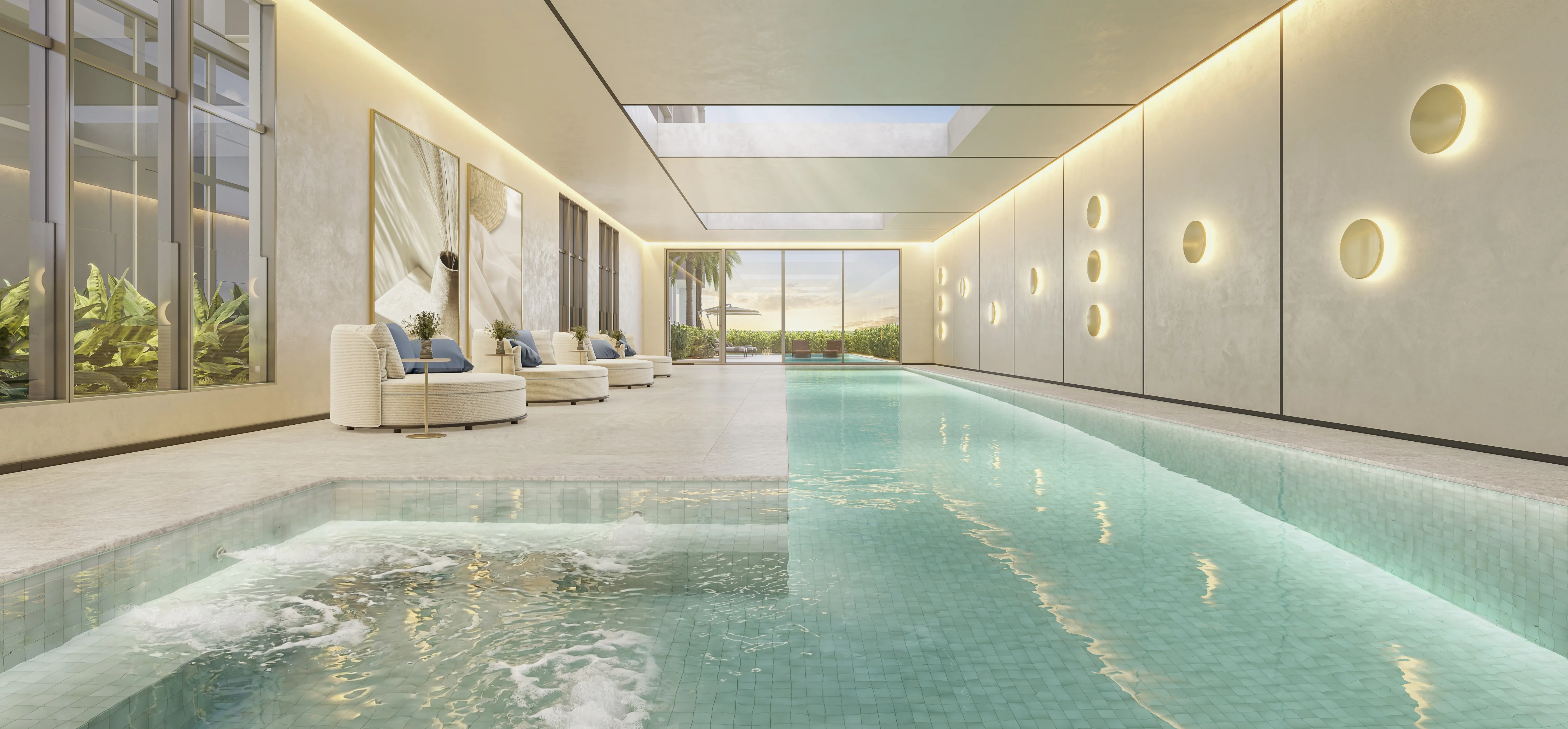 Perspectiva Ilustrada | Indoor Swimming Pool