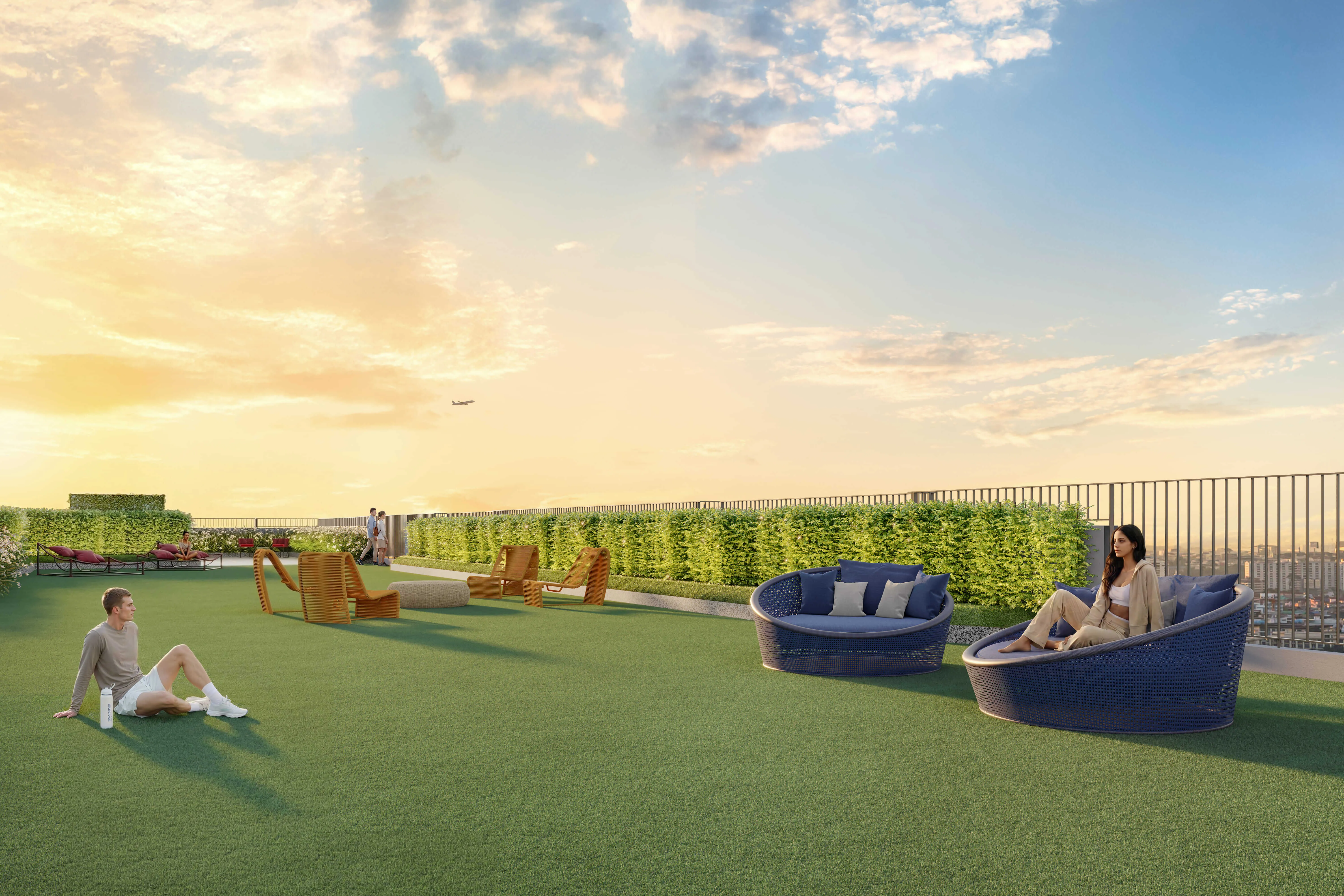 Perspectiva ilustrada do Sky Garden